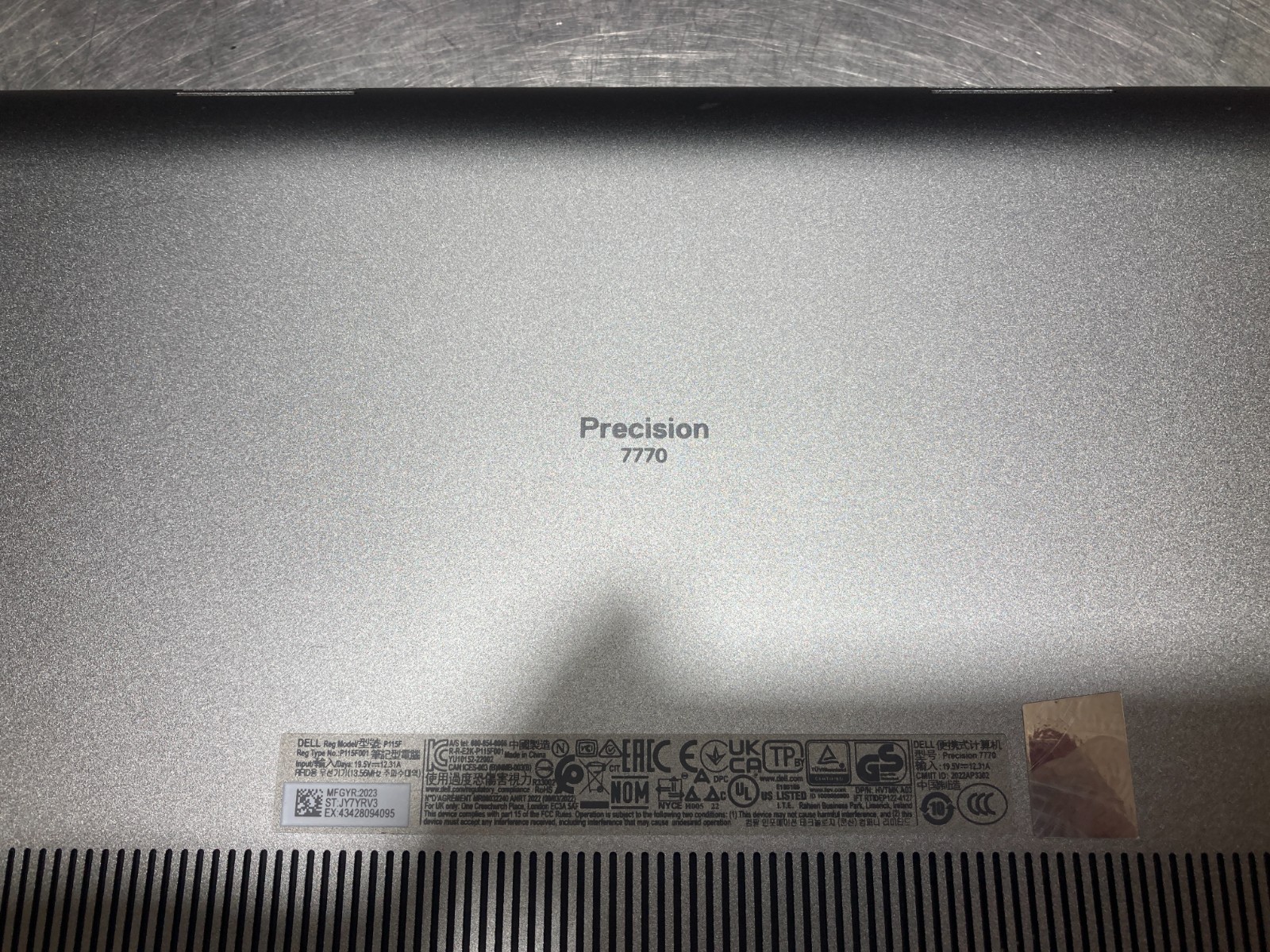 DELL COMPUTER PRECISION 7770 12 GEN, CORE i7 32GB RAM 1TB STORAGE FREE SHIP