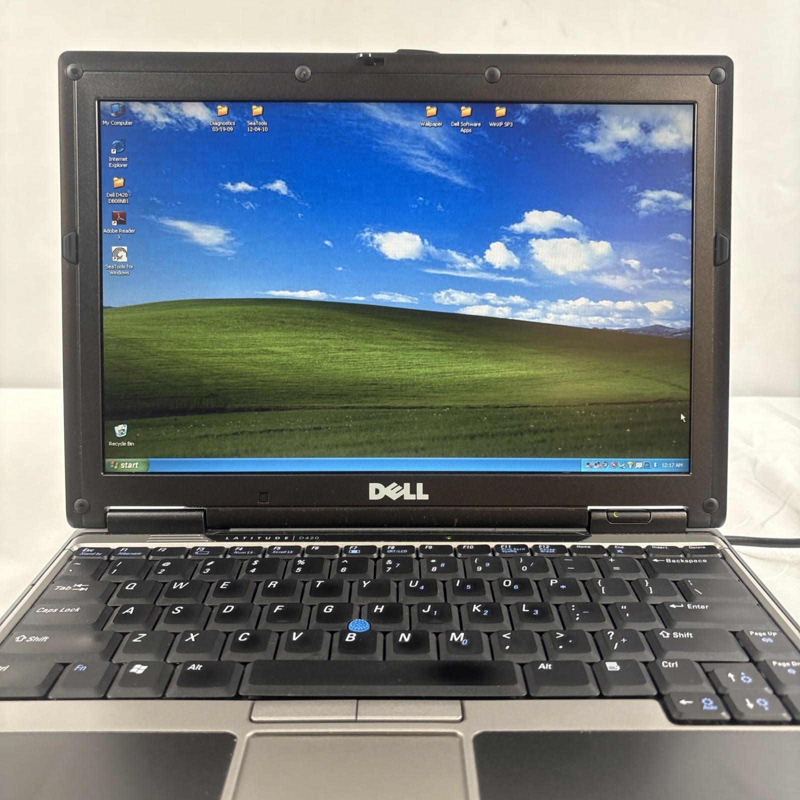 Dell Latitude D420 Intel Core Solo DDR2 HDD 60GB Windows XP w/ Charger