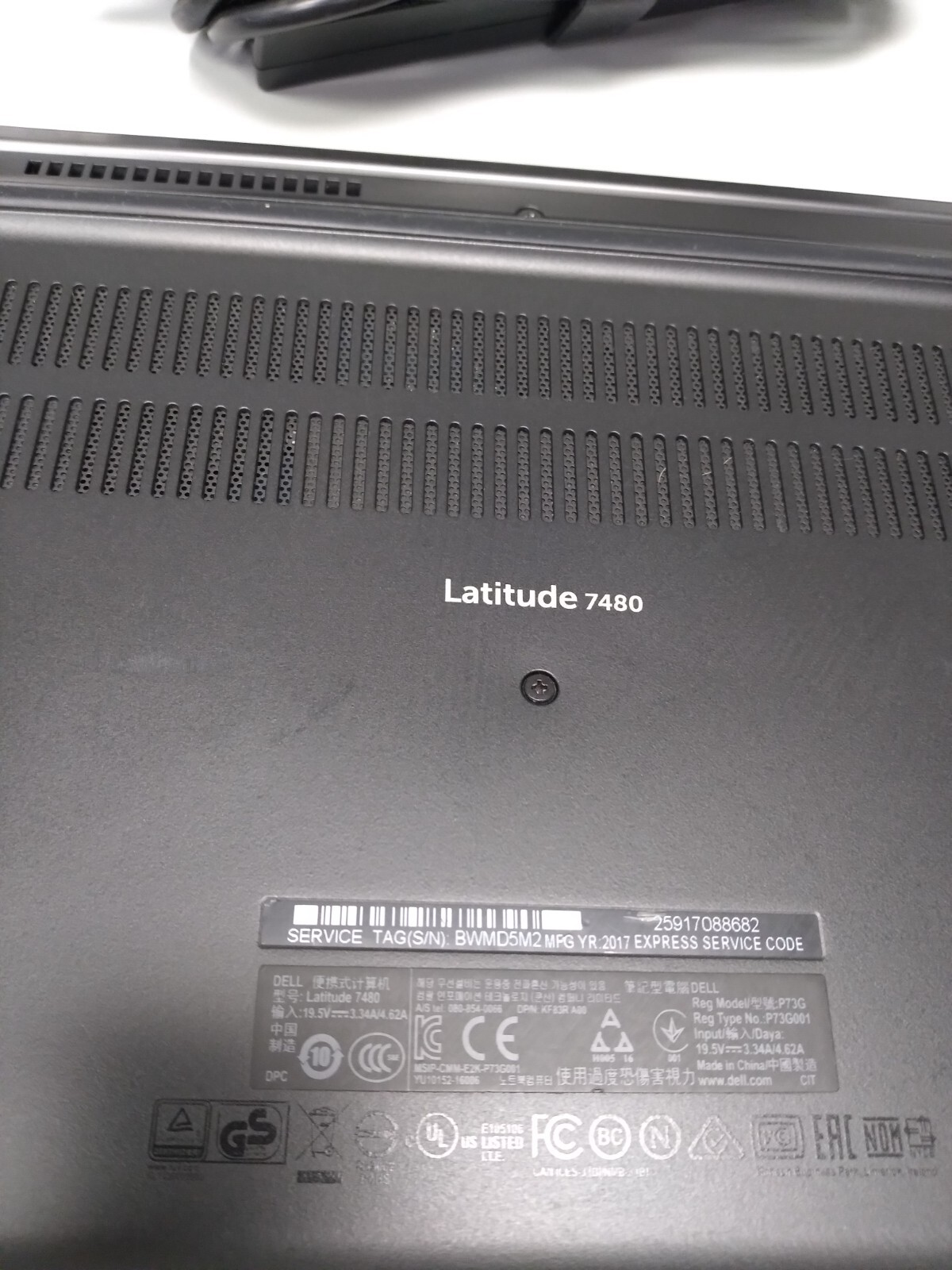 DELL Latitude 7480,7th Gen core i5 ssd 128 gb 8 gb ram 2.60ghz windows 11 pro