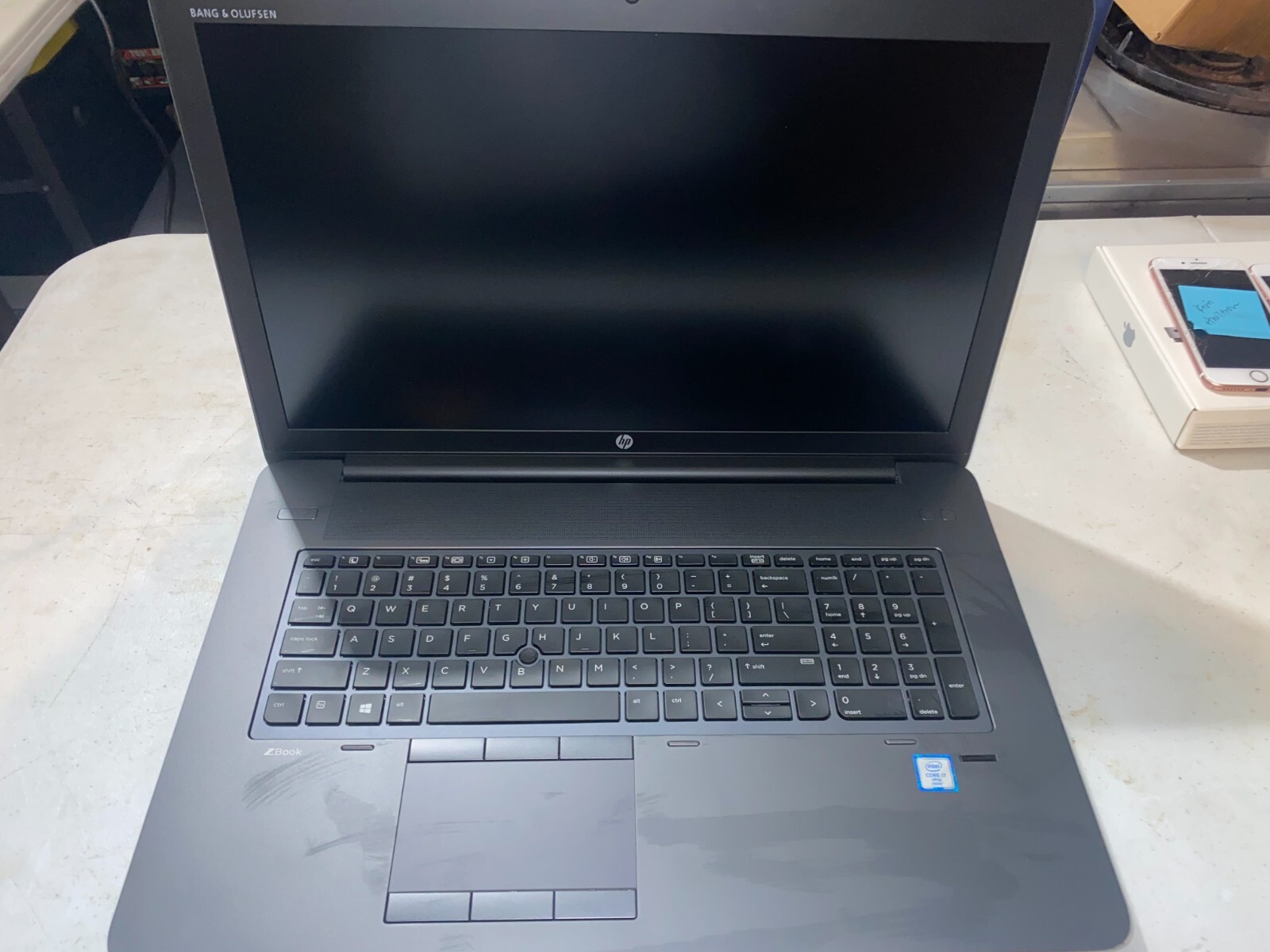 HP ZBook 17 G3 Core i5-6440HQ 2.60GHz 8GB Ram For PARTS