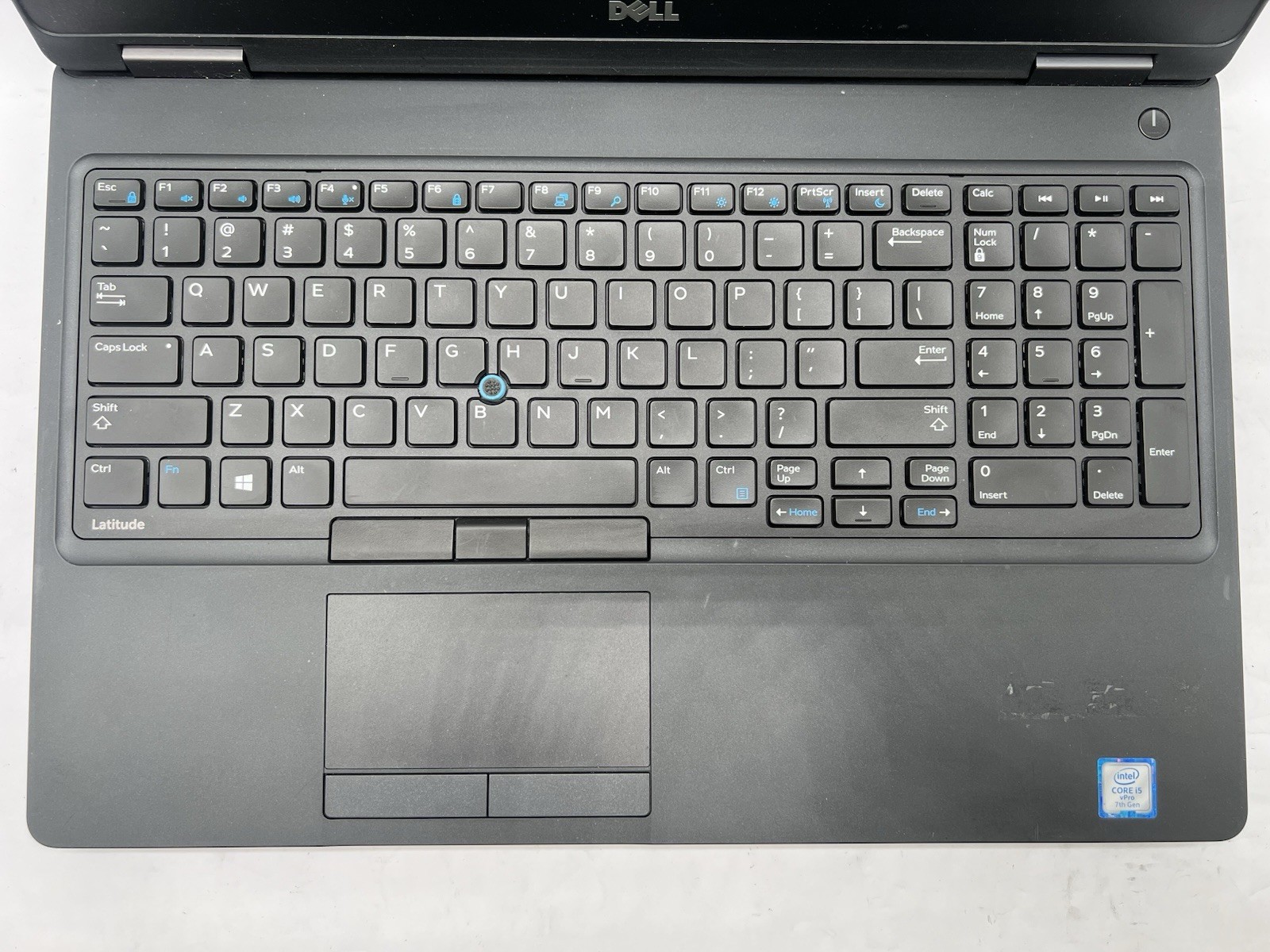 Dell Latitude 5580, i5-7440HQ CPU, @ 2.80GHz, 4GB RAM-No HDD/OS/Charger