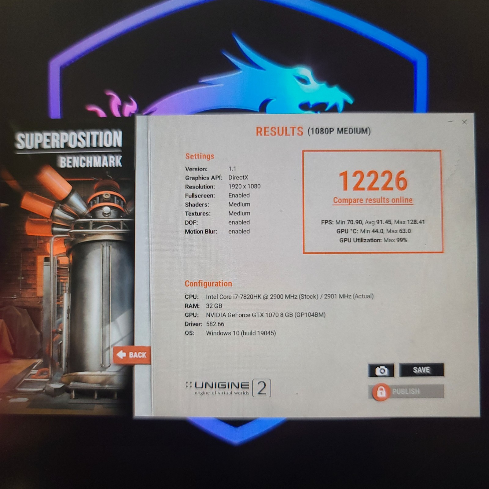 MSI GT73VR 7RE TITAN GAMING LAPTOP CORE i7-7820HK 32GB RAM GTX 1070 256-1TB