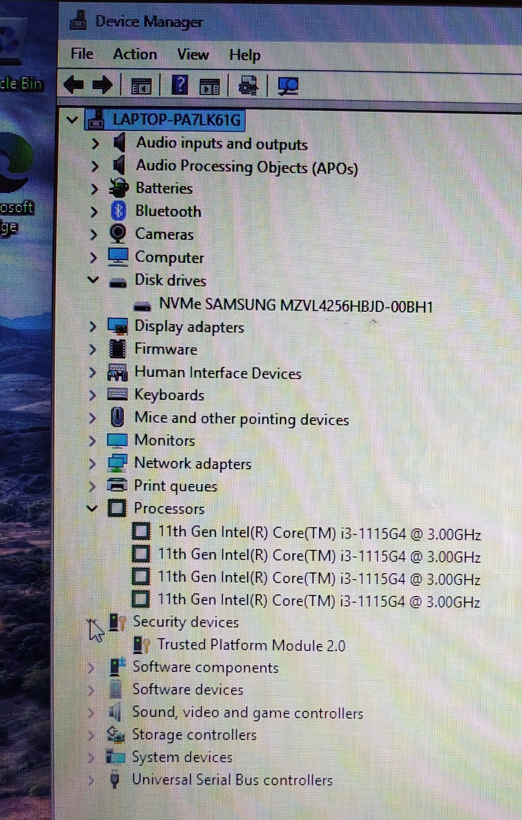 HP 15.6″ Touch Laptop Intel Core i3-1115G4 / 256GB SSD 8GB RAM Win 11 Home