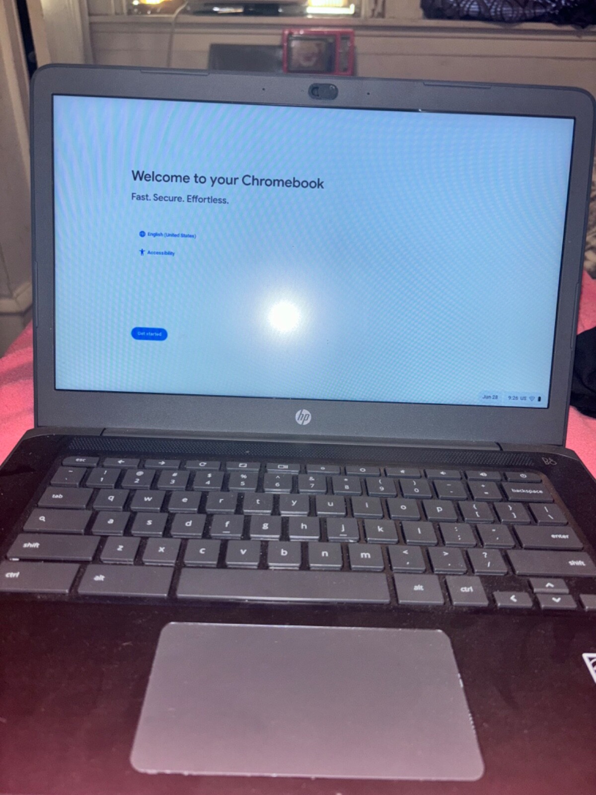 HP Chromebook 14-ca061dx 14 in. 32GB Intel Celeron N3350 2.40GHz, 4GB Laptop –