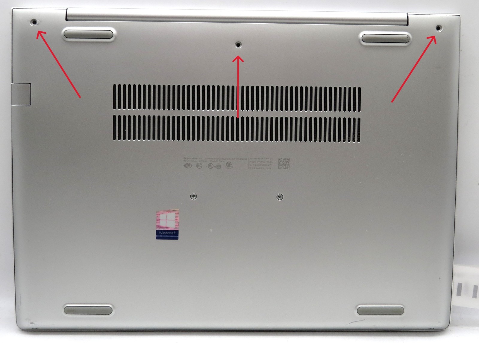 HP ProBook 440 G6 | i5-8265U @ 1.60GHz | 8GB RAM | No SSD/OS/AC
