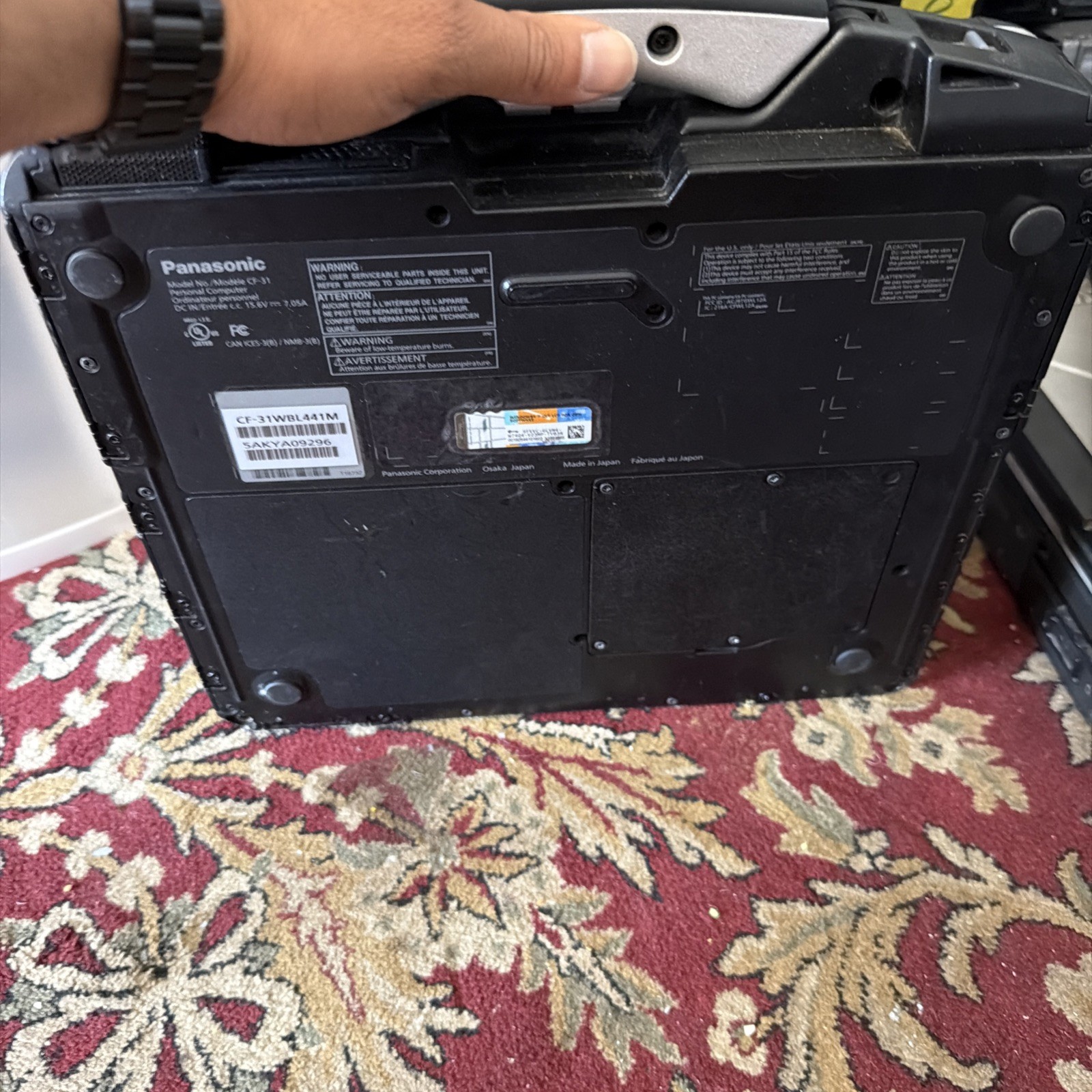 4 Panasonic CF-31 all 4 have windows 11 pro new batt hdd/ssd and ram included
