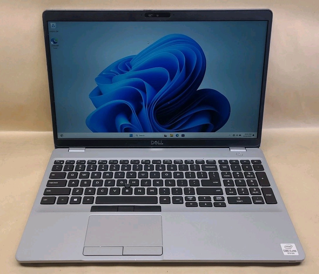 Dell Latitude 5510 Intel Core i5-10310U @ 1.7GHz 8GB RAM 256GB SSD W11P *READ*
