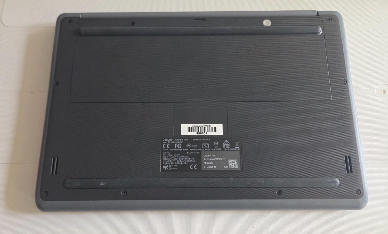 ASUS Chromebook C403N 14″ Laptop Celeron N3350 4GB/32GB Tested & Reset