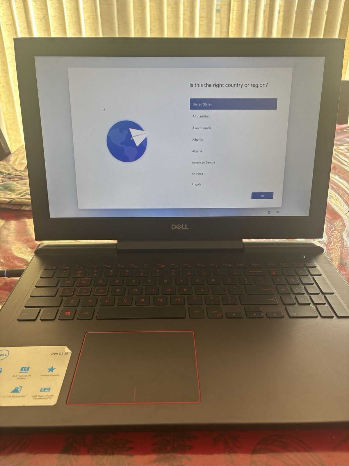 Dell G5 15 G5587 15.6″ Laptop/intel i5-8300H/8GB RAM/256GB SSD