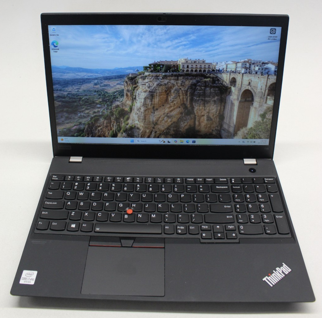 Lenovo Thinkpad T15 G1 I7-10610U 512NvME SSD-16 DDR4 Win11P NVidia Geforce mx330