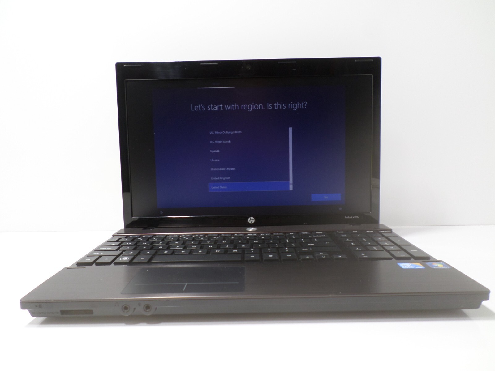 HP ProBook 4520s 15″ Laptop, i3-M370, 2GB RAM, 320GB HDD, Win 10 Pro