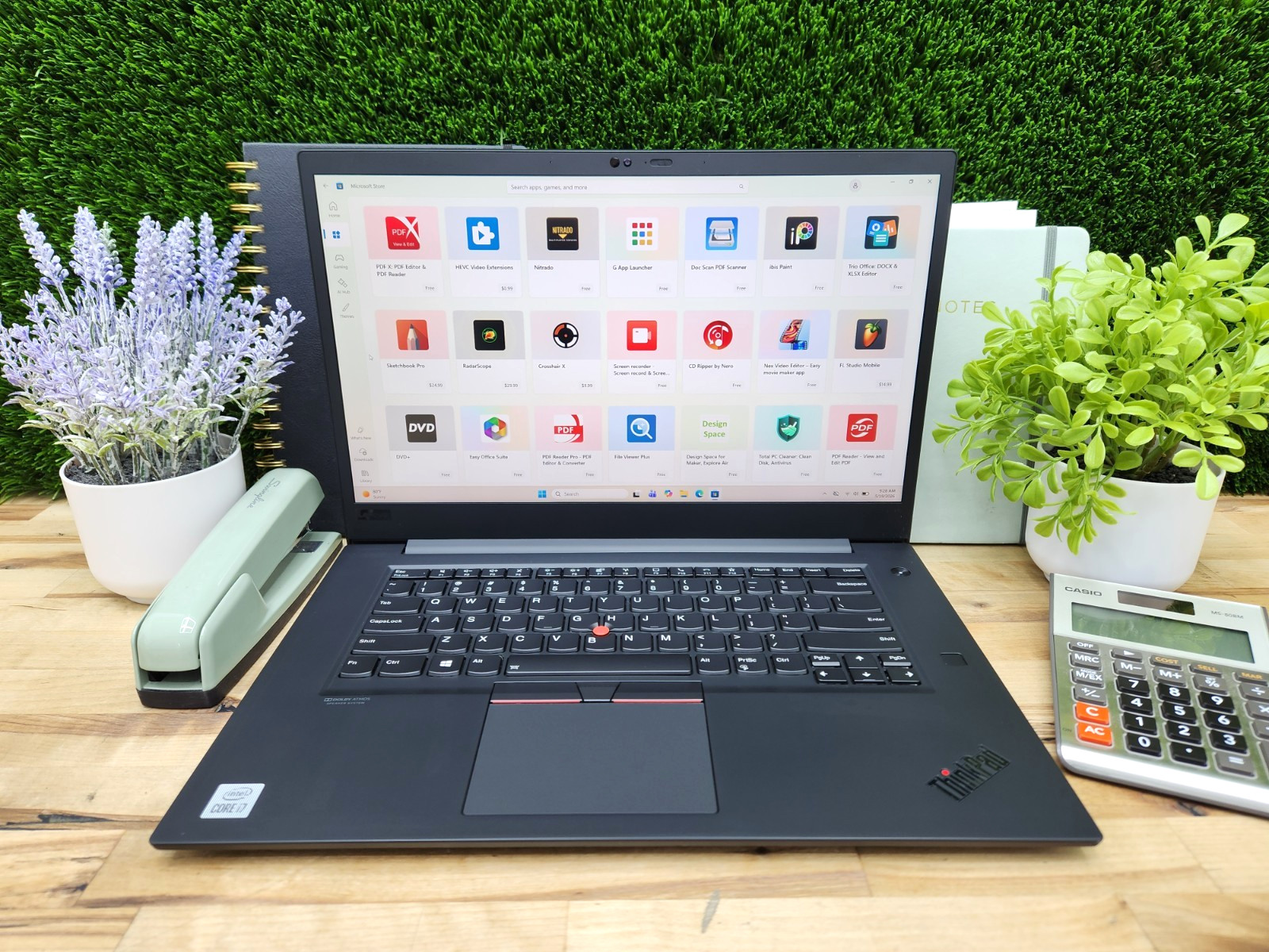 Lenovo ThinkPad P1 Gen 3 15.6 FHD i7-10750H 16GB Quadro T1000 EXCELLENT BATTERY~