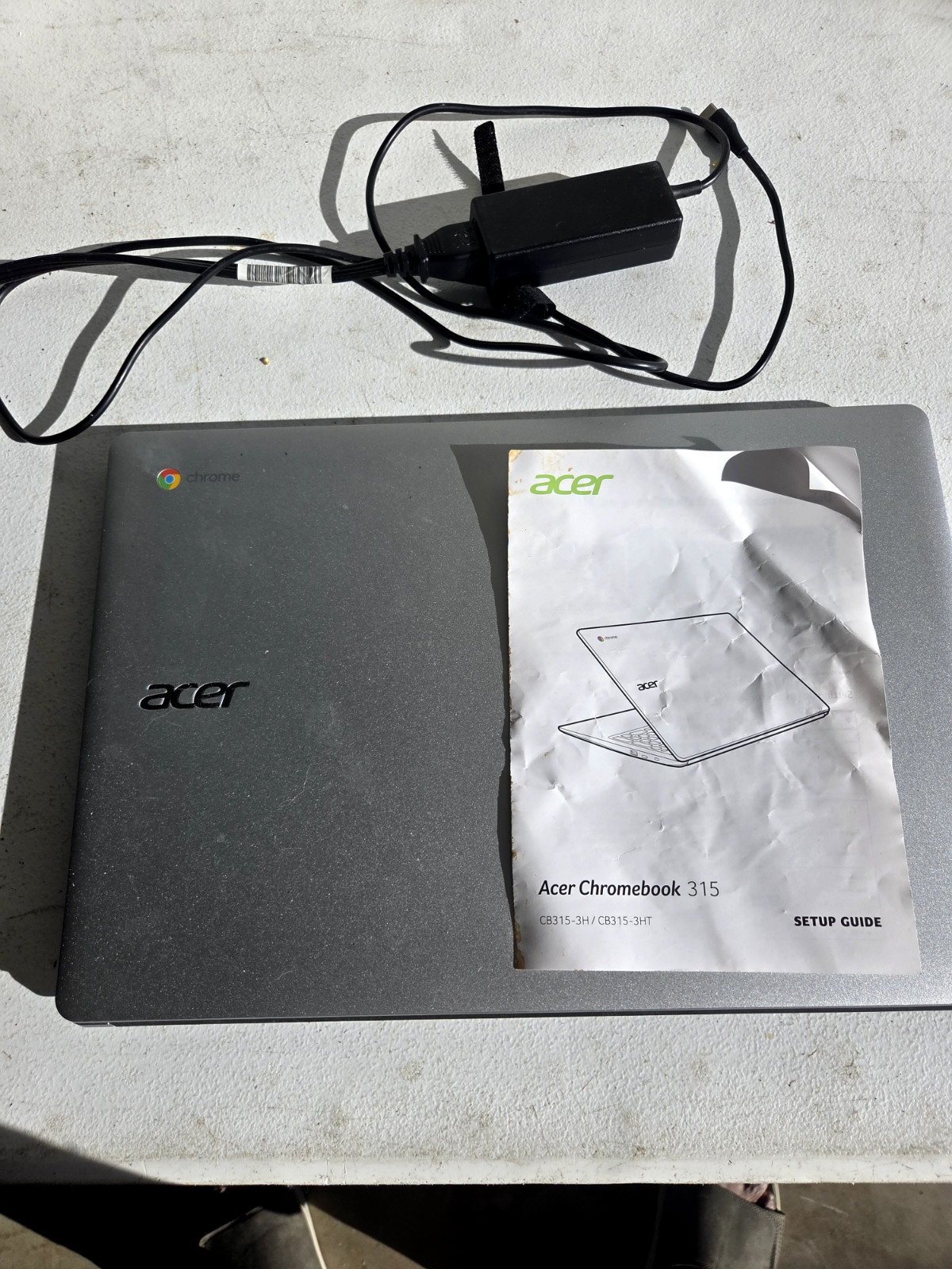 Acer Chromebook 315. Laptop. In Excellent condition. Gray color.