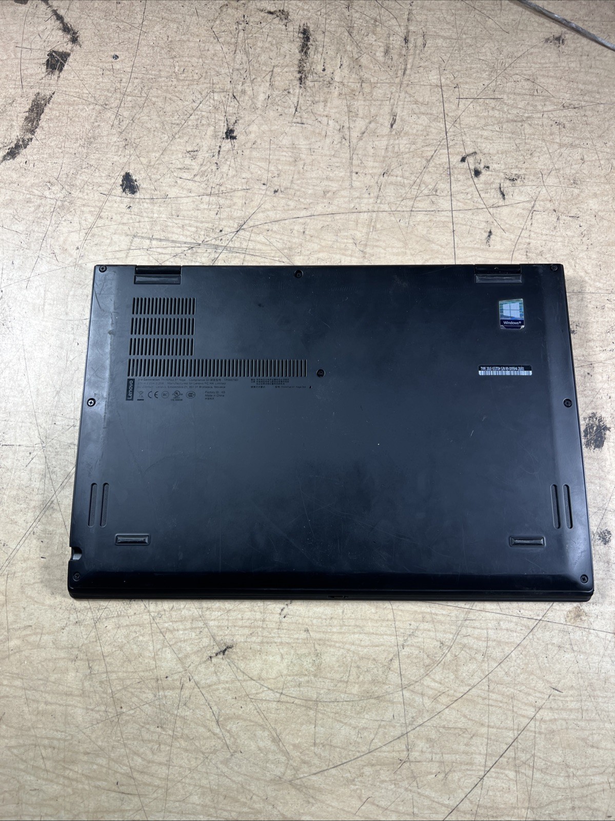 THINKPAD X1 YOGA INTEL CORE I7-8650U 1.90GHZ 16GB RAM **NO HD/ NO CADDIE/ NO OS/
