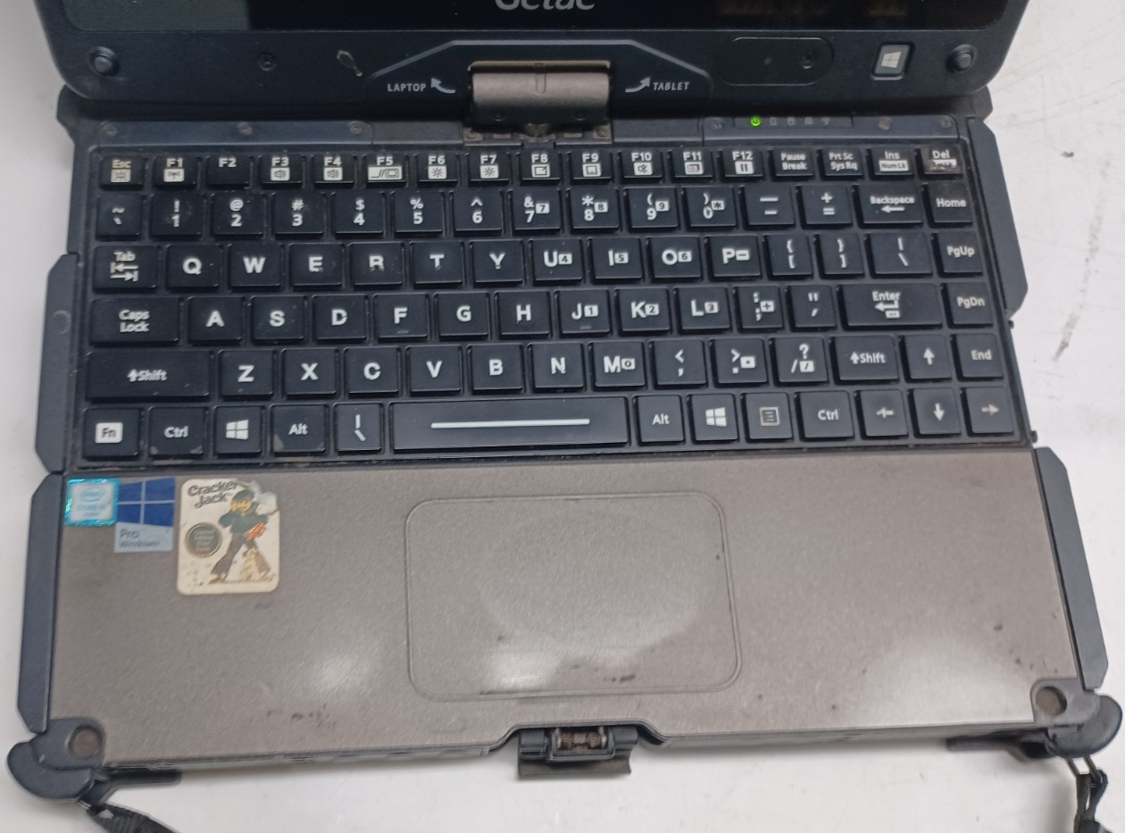 Getac V110 G3 Rugged Laptop Core i5 No RAM No Storage Turns On Needs Recovery