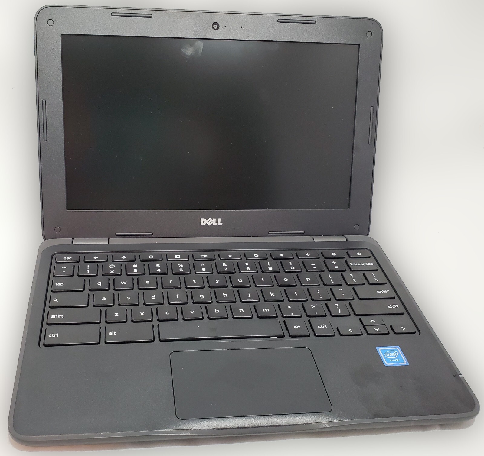 Dell Chromebook 3180 P26T 11.6 Celeron N3060 1.6GHz 4GB 16GB eMMC Charger Bundle