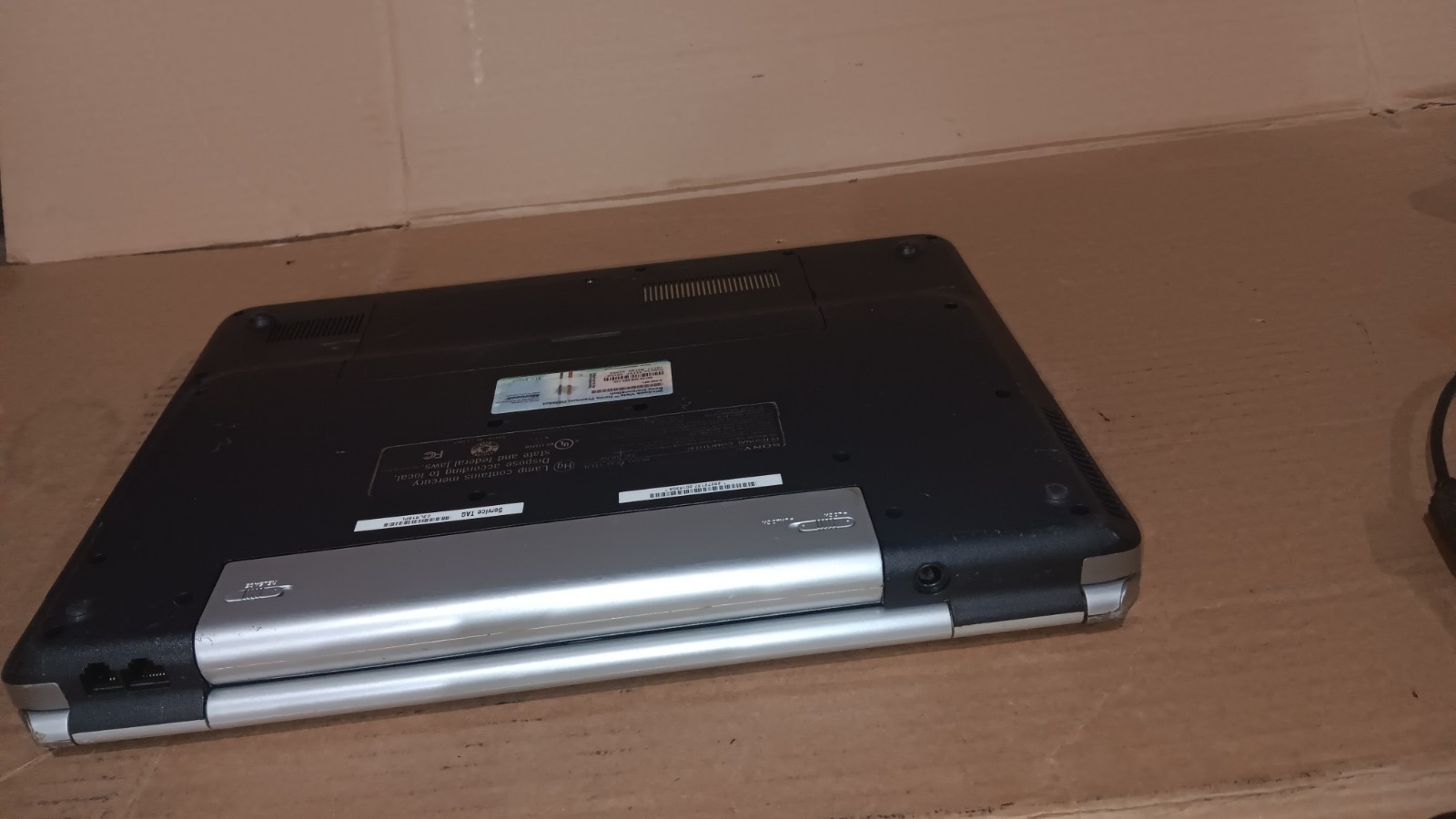 Vintage Sony Vaio VGN-NR330E Laptop Dual Core @ 1.73 GHz 15.4″ LCD DVD PCG-7113L