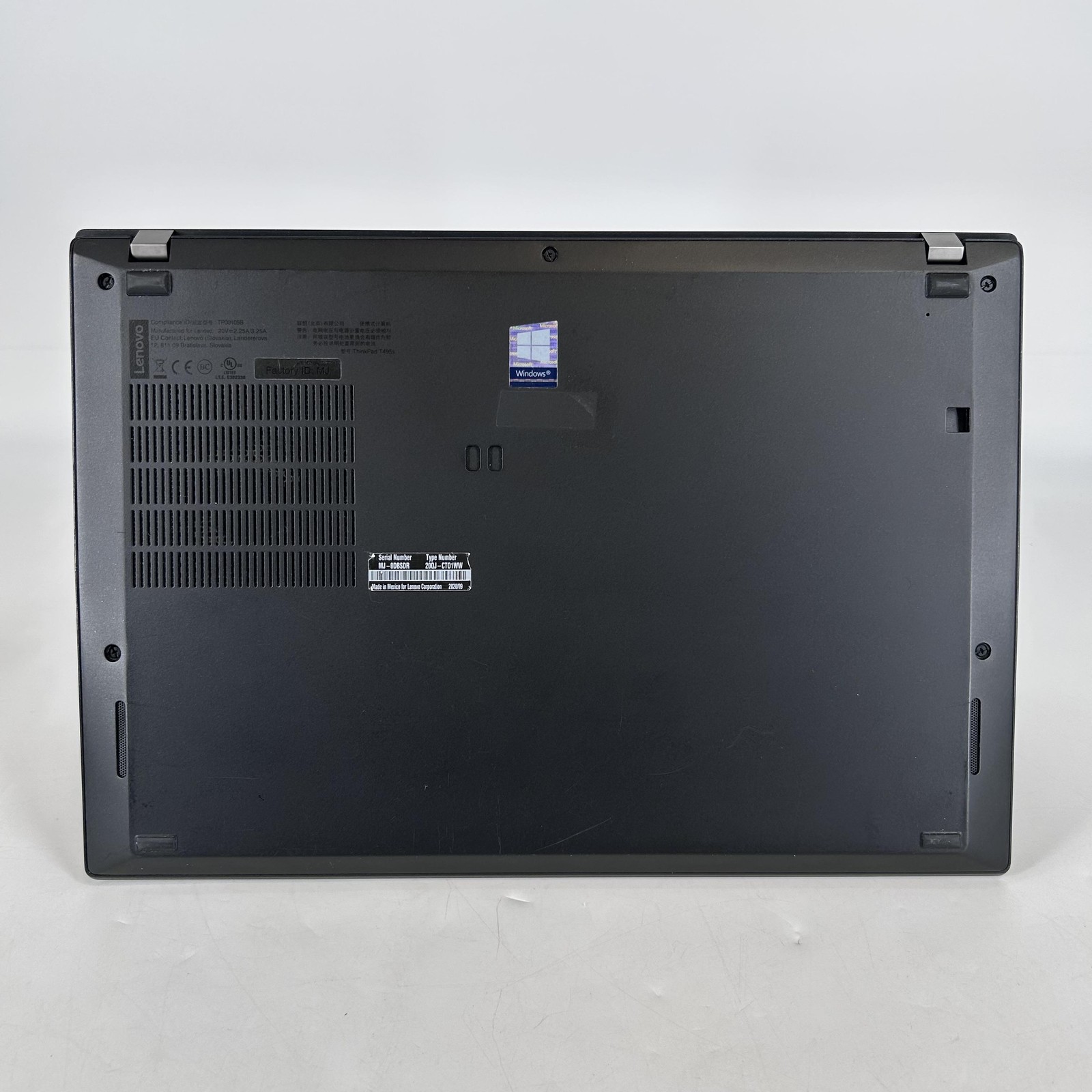 Lenovo ThinkPad T495s 14 Black FHD 2.3 GHz Ryzen 7 PRO 3700U 16GB 512GB SSD Good