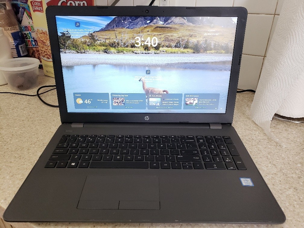15.6″ HP 250 G6 INTEL CORE i5-7200U 500GB SSD 8GB RAM WIN 11 LAPTOP