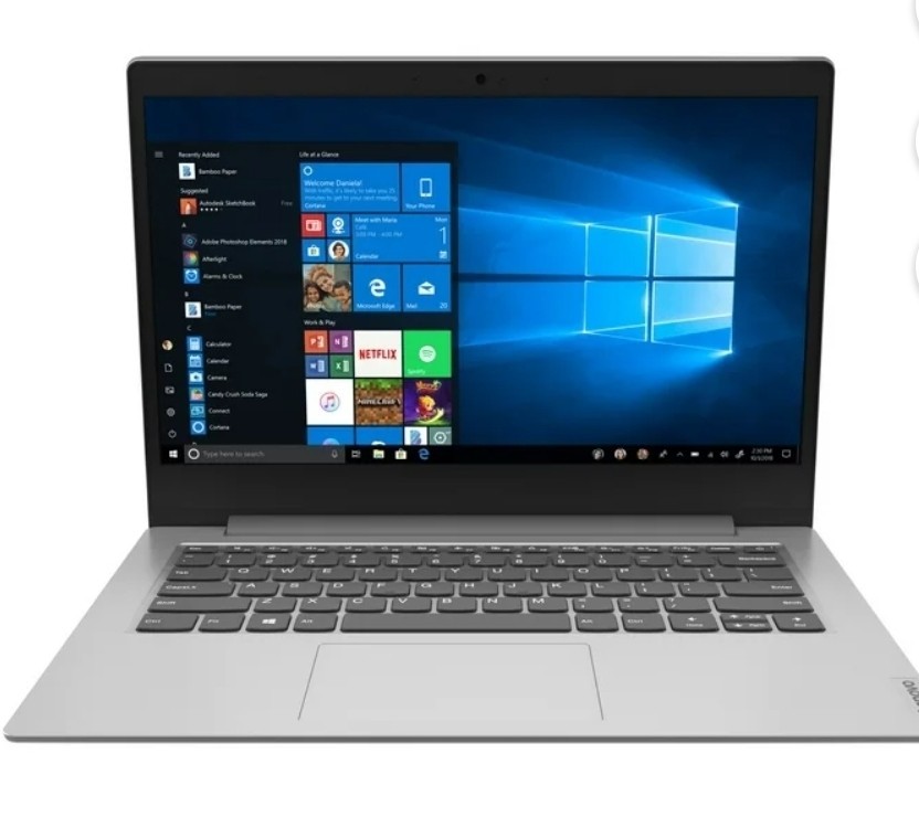 Lenovo IdeaPad 1 14″ HD Laptop AMD Athlon 128GB SSD 4GB RAM Gray