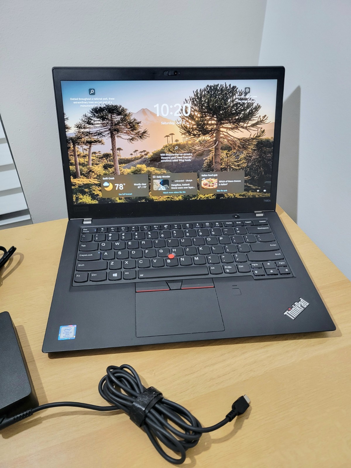 Lenovo Thinkpad T480s i7 8650U 12Gb 256Gb FHD 14″ . Grade B+
