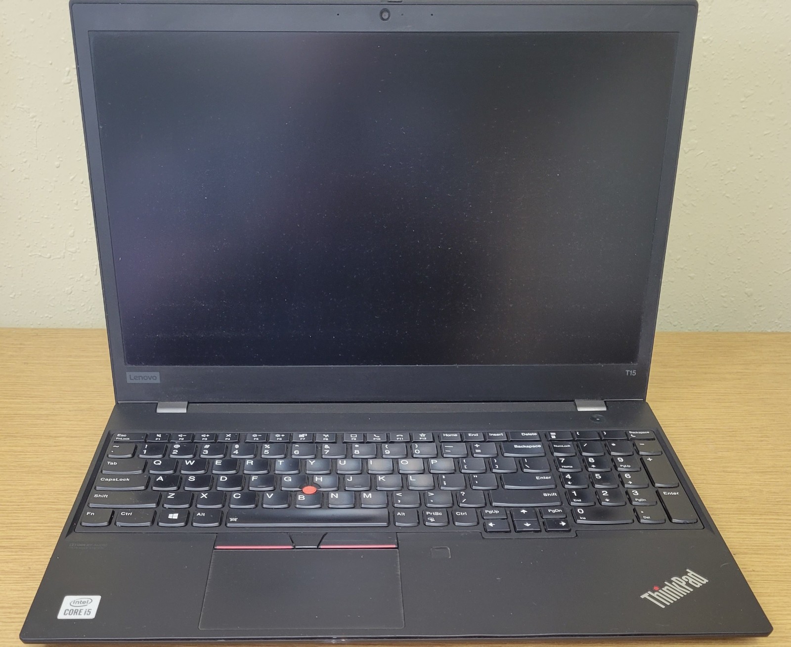 Lenovo ThinkPad T15 Gen1 i5-10210U 1.60GHz 16GB 256GB NVMe No OS