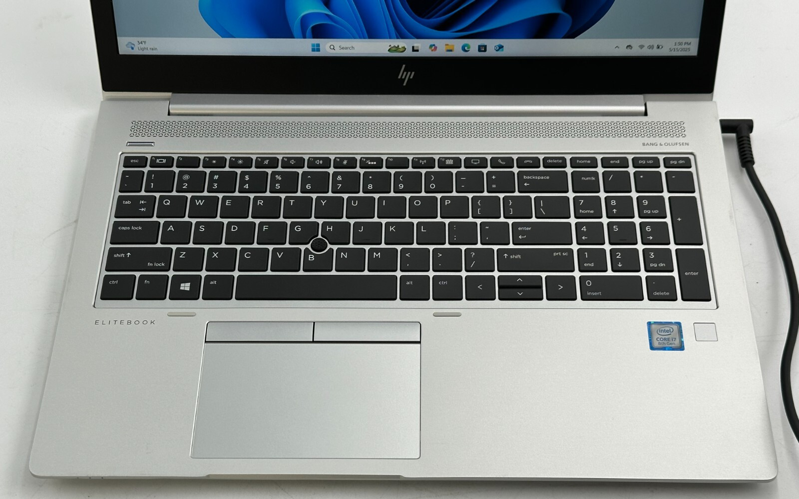 HP ELITEBOOK 850 G6 LAPTOP CORE i7-8565U @ 1.80Ghz 16GB RAM 238GB SSD (lp523)