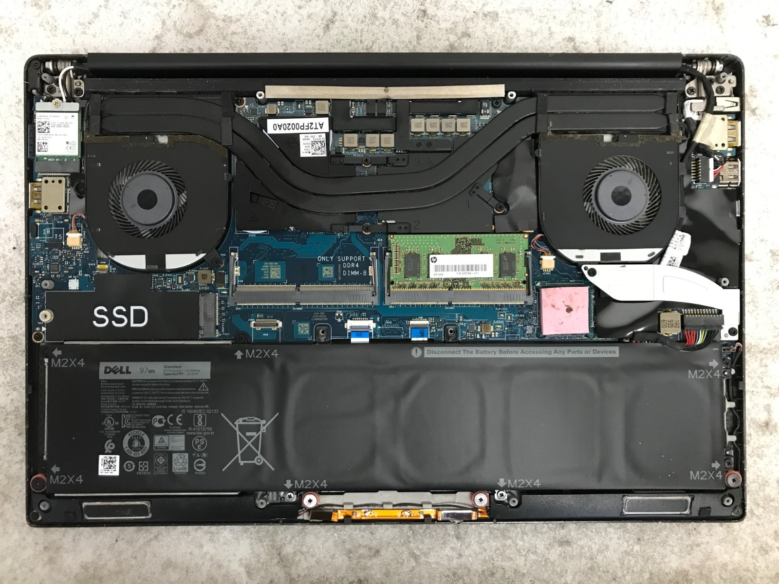 Dell Precision 5540 / Intel Core i9-9880H 2.30GHz / 8GB RAM / No SSD