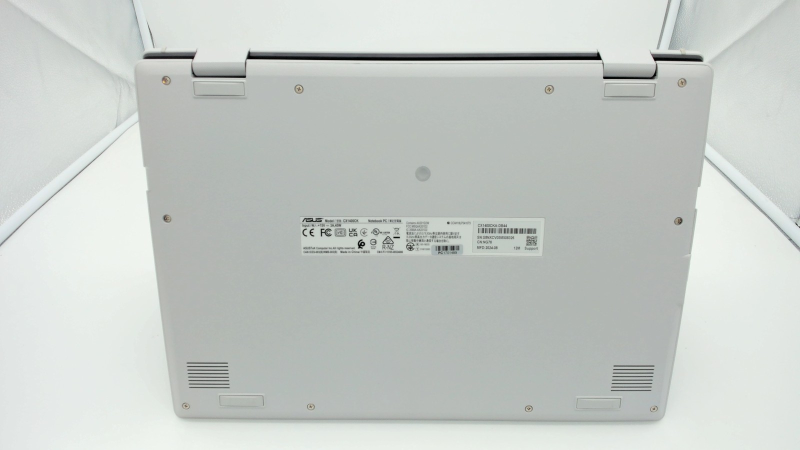 Asus Chromebook CX1 14″ Intel Celeron N4500 4GB 64GB CX1400CKA-DB44 PC1701489
