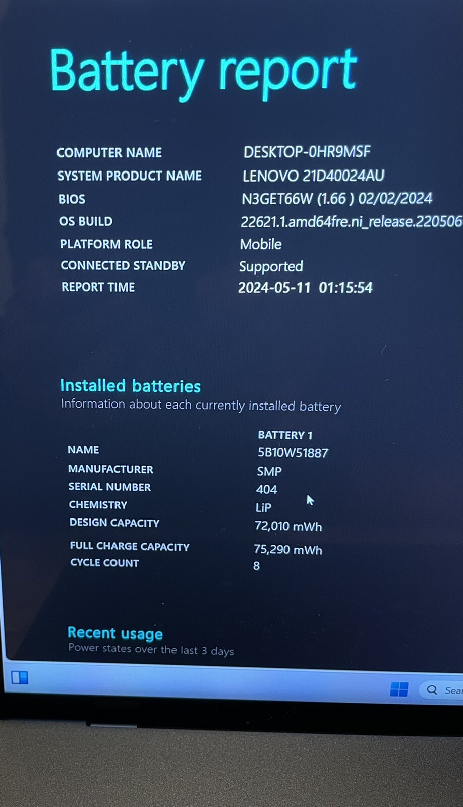 Lenovo ThinkPad Z16 Gen 1 16″ Ryzen 5 Pro 6650H RX6500M 4GB GPU 16GB RAM 512 SSD