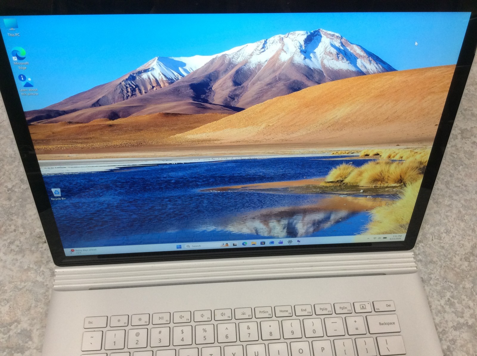Microsoft Surface Book 2 15 TOUCH i7-8650U 1.9GHz 16GB 512GB NVIDIA GTX 1060 6GB