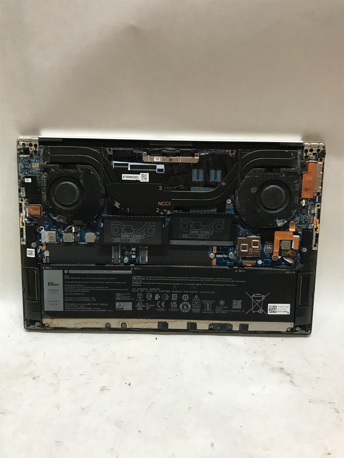 Dell XPS 15 9520 15″ Intel Core i5-12500H NO RAM NO SSD For Parts READ DESC – DW