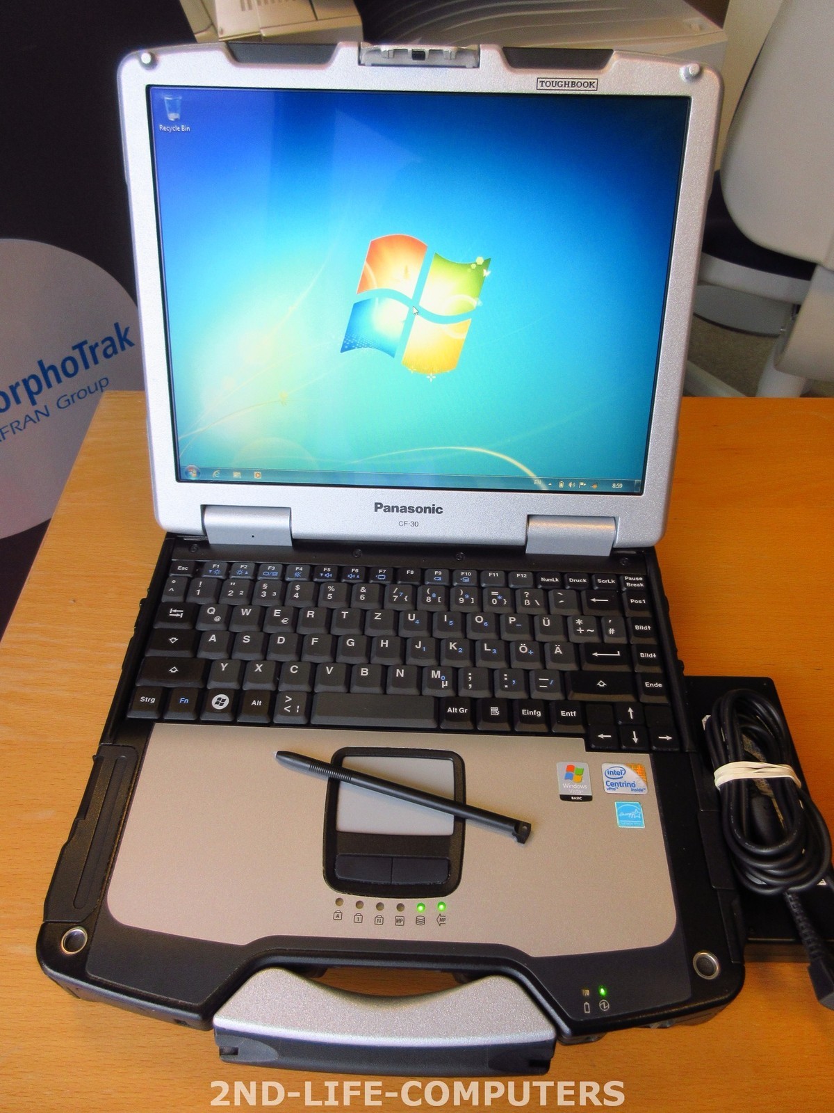 Panasonic CF-30 MK3 13.3″ Rugged Toughbook Touchscreen Win7 C2D 1.6Ghz 4GB 160GB