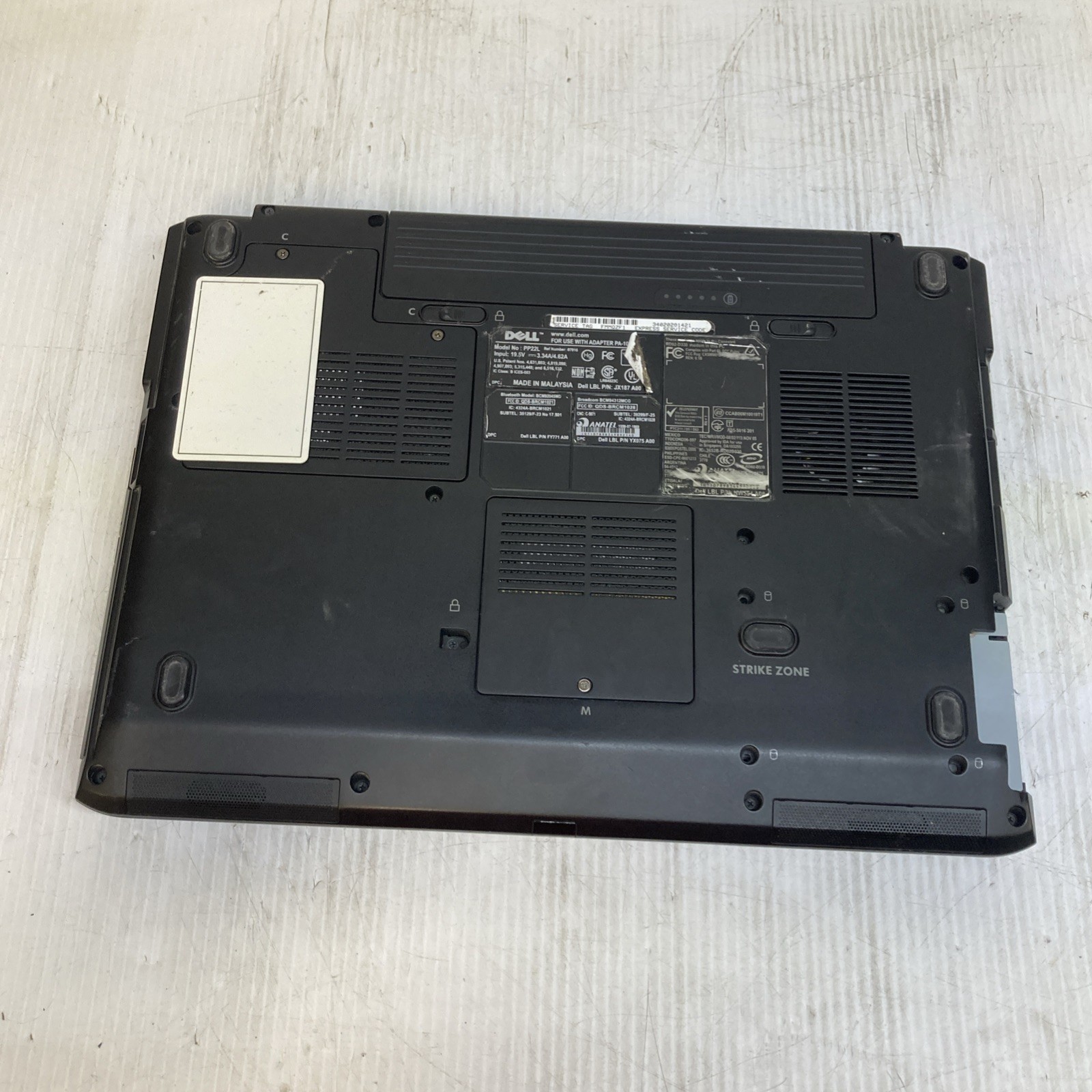 Dell Vostro 1500 Intel Core 2 Duo 1.40 GHz 2 GB no HDD Boot to BIOS