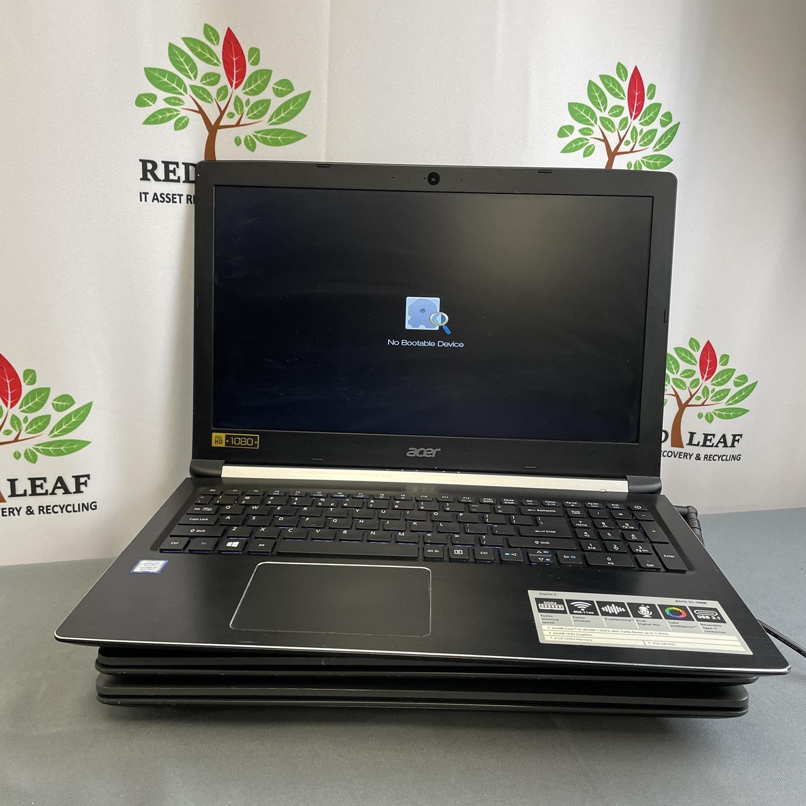 Lot of 3 Acer Aspire 3/5 15.6″ i5 Laptops AS-IS No SSD Mixed Models