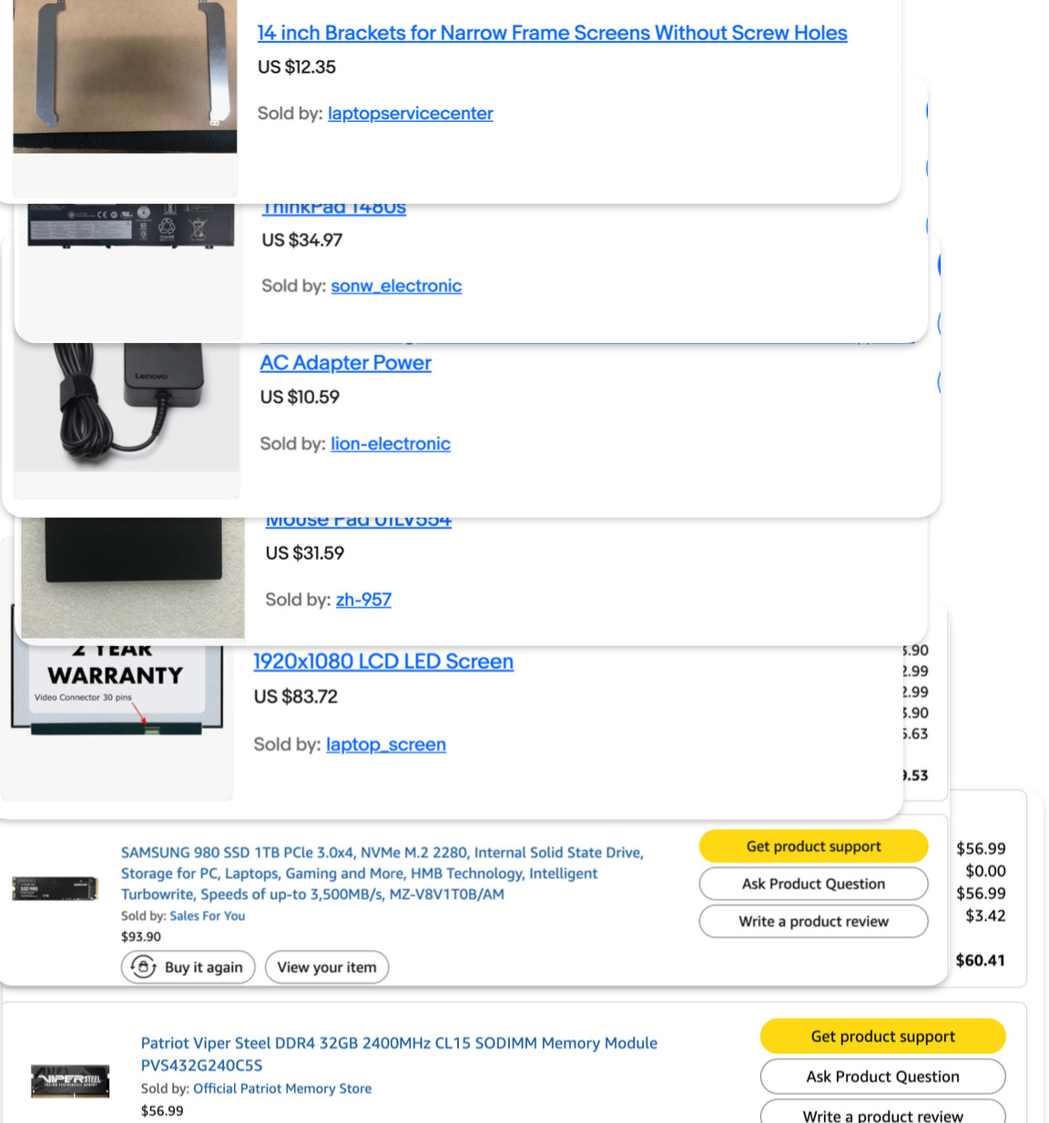 T480S Lenvono | i7-8650U, 32 GB DDR4, 1TB SSD, 1920×1080 LCD, Glass Trackpad