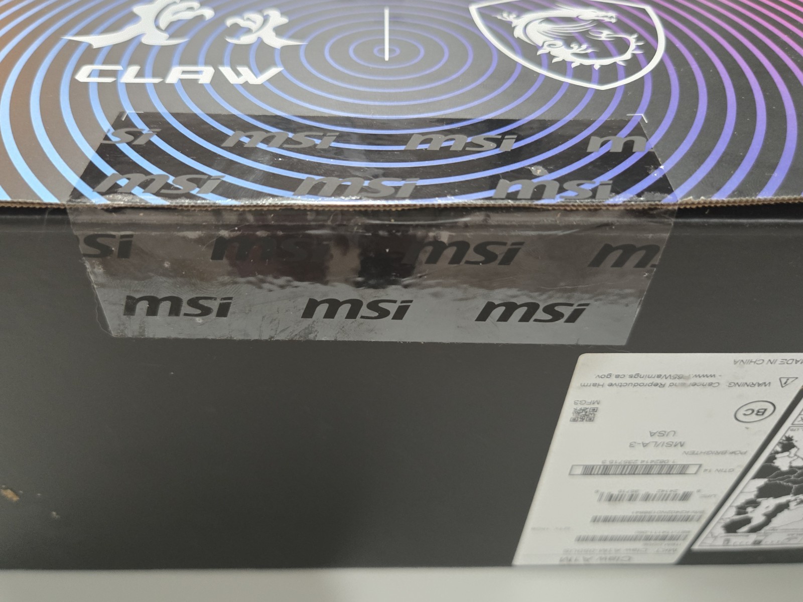 MSI Claw A1M-050US PC Gaming Handheld Ultra 7-155H 7″ 120Hz FHD 16GB RAM 1TB SSD