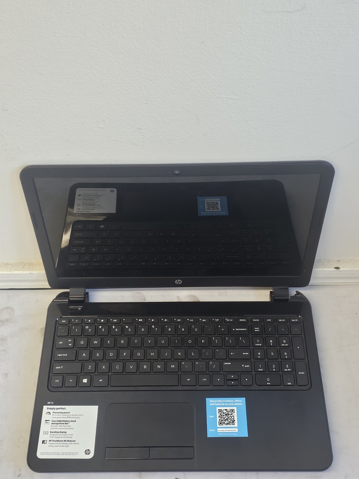 HP Notebook 15-g029wm Laptop – AMD A4-5000 – 4GB RAM – 500GB HDD – NO BATT -READ