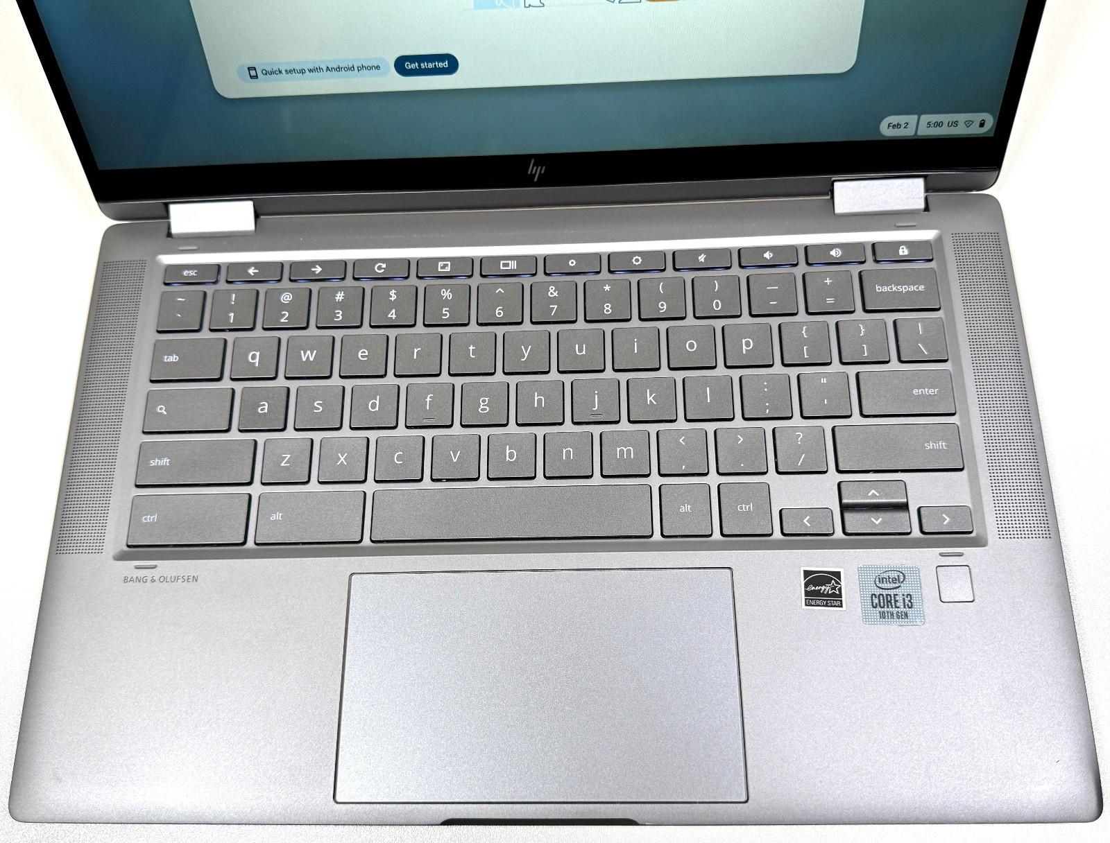 HP Chromebook x360 14c-ca0053dx 14″ Touch 2.1GHz i3-10110U 8GB RAM 64GB eMMC SSD