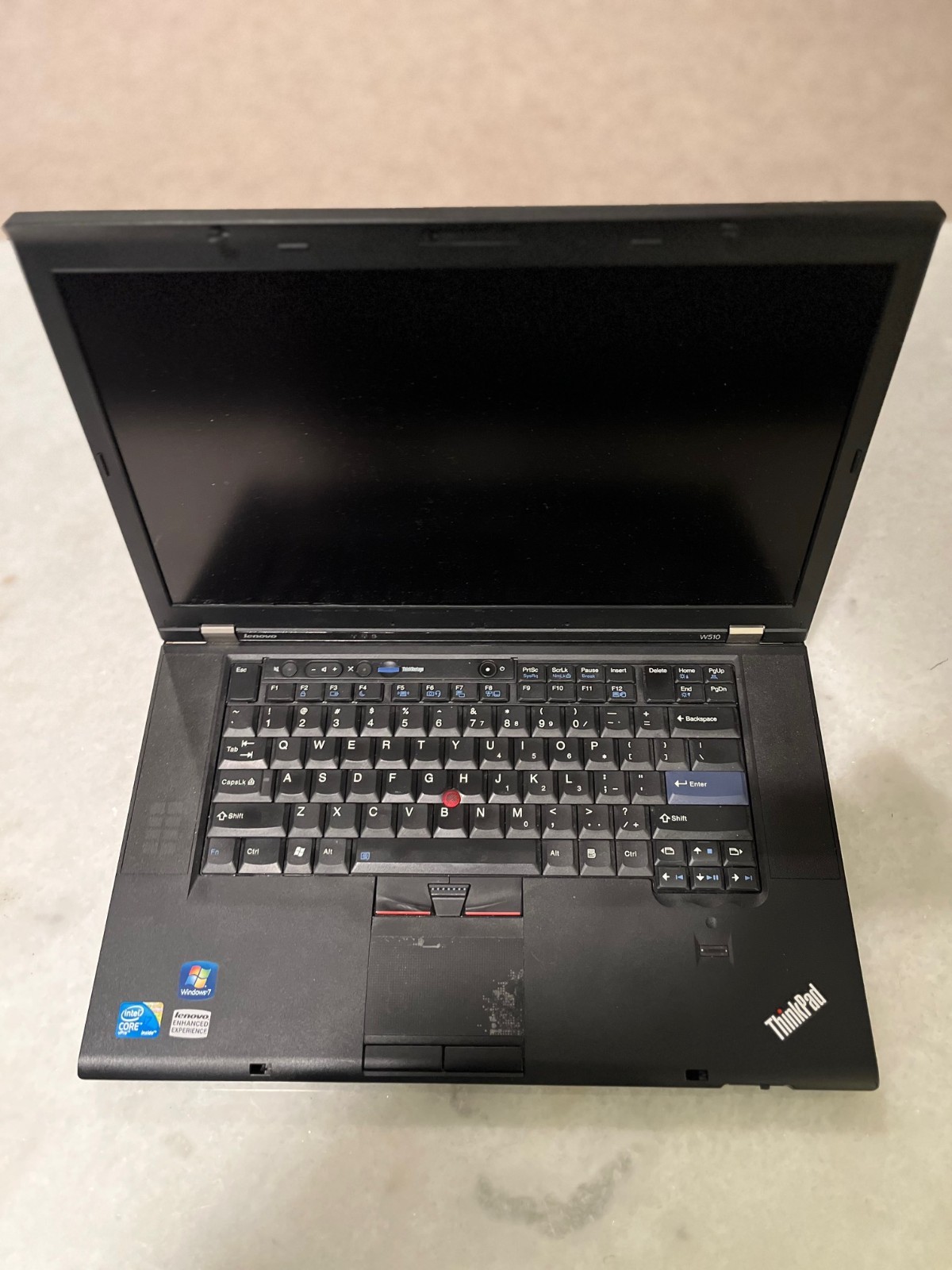 Thinkpad W510 Laptop (Original Owner)