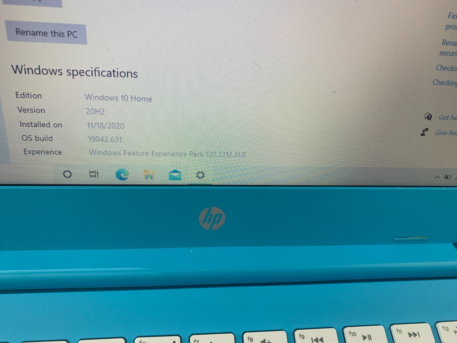 HP Stream 11-ah110nr 11.6″ Intel Celeron N4000 1.10GHz 4GB RAM 32GB SSD Win 10