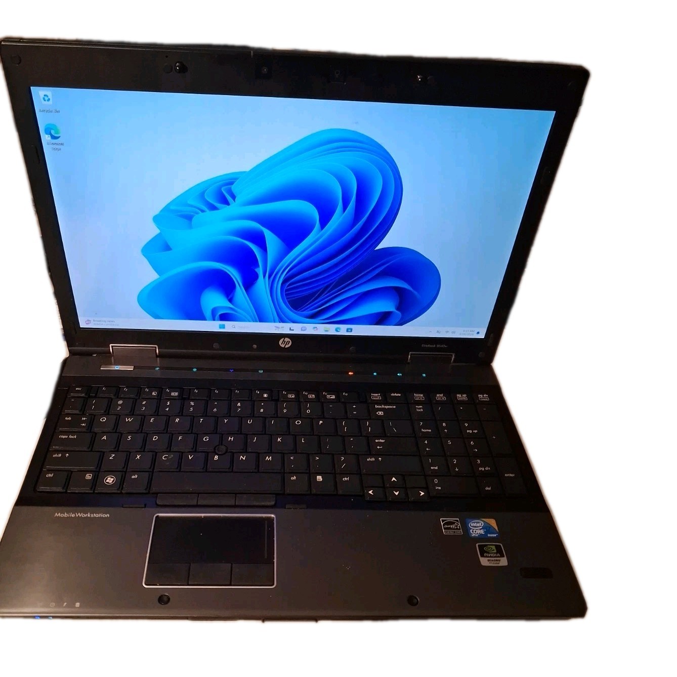 GAMING,NVIDIA GPU,i7 QUAD CORE HP 8540w 3.1GHz 16G RAM 256G SSD DVDRW,WIN11