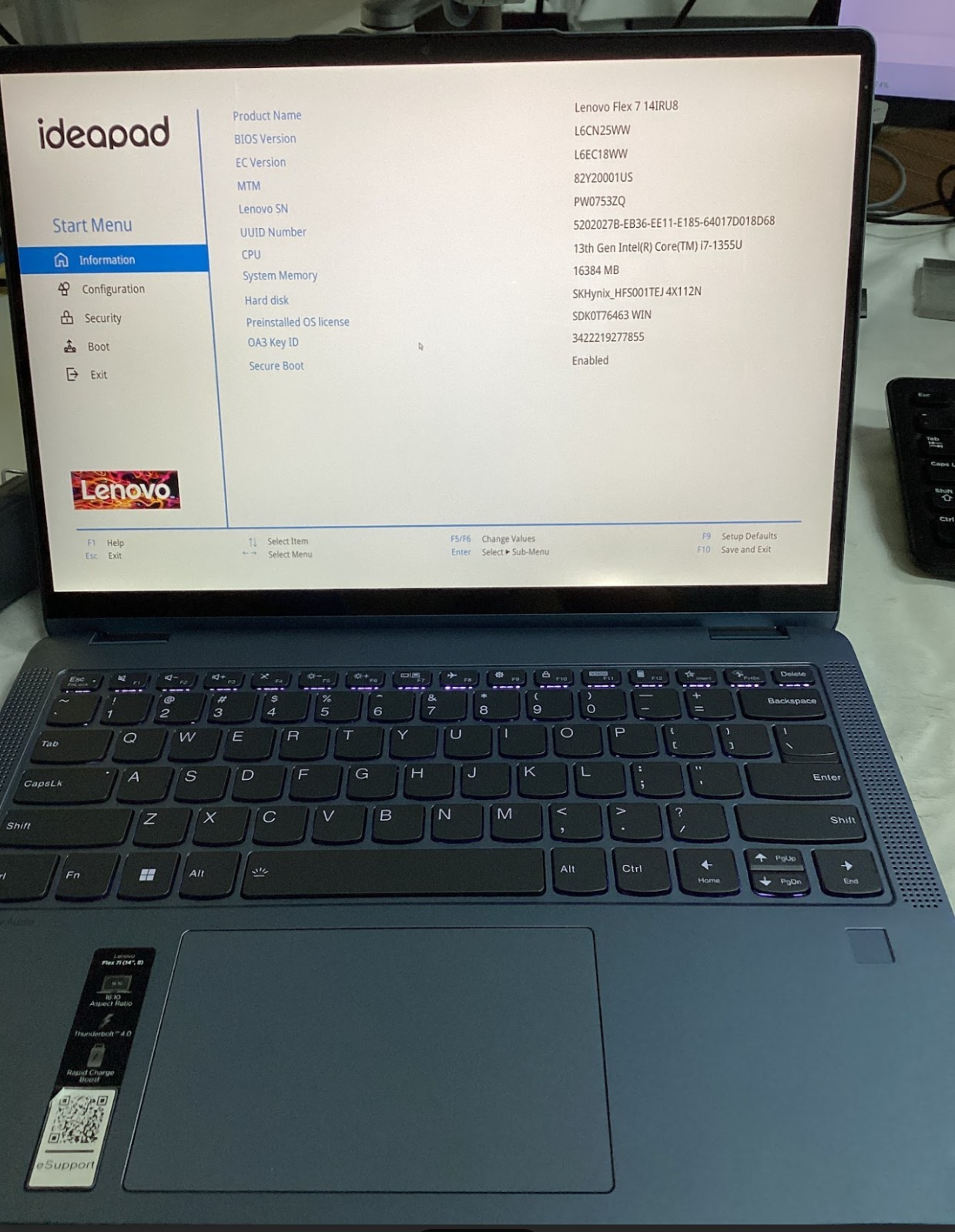 Lenovo 14″ Flex 7i /i7-1355U/16GB / 1TB SSD/ Windows 11 H/ 2-in-1 Touch Laptop