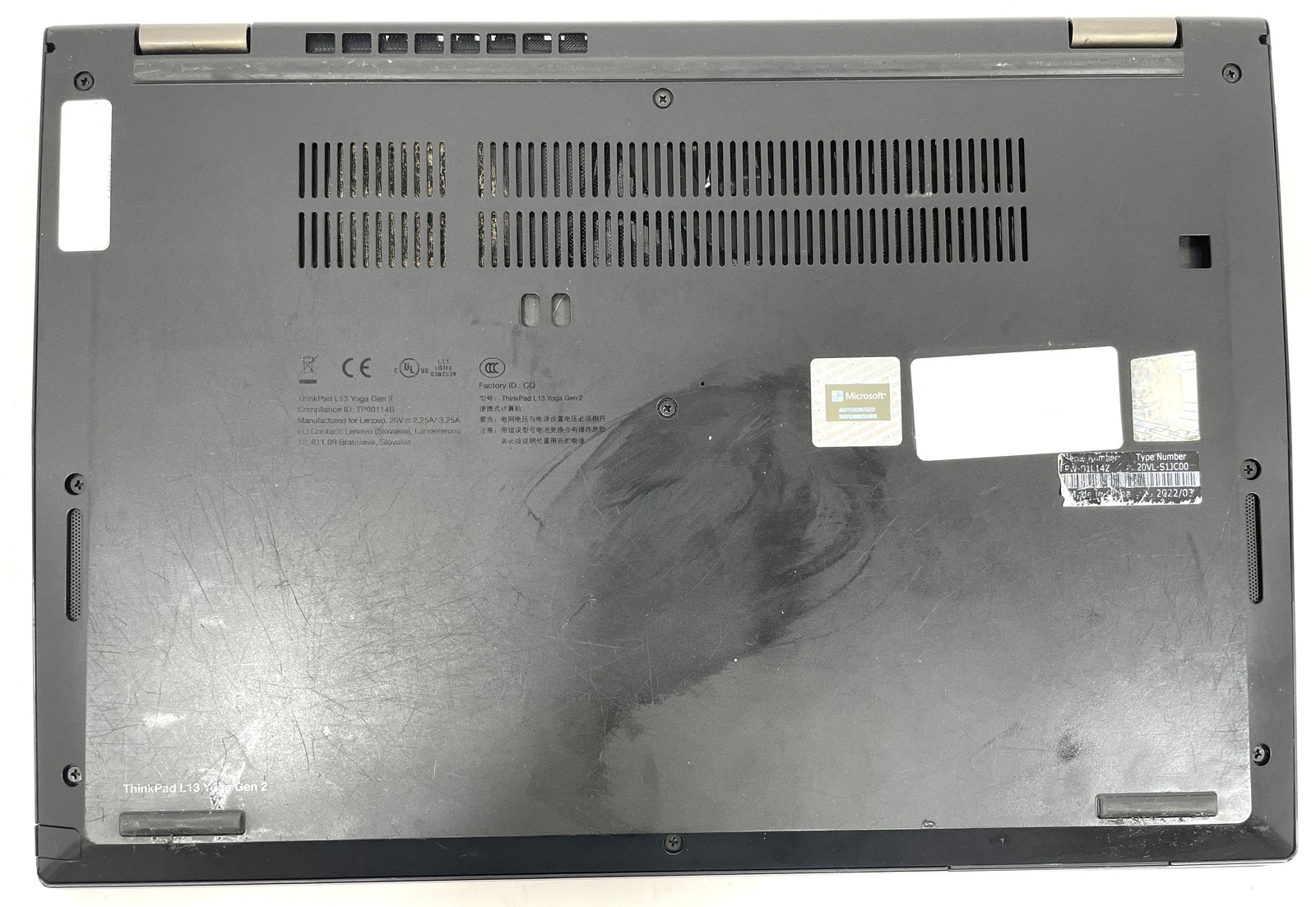 Lenovo ThinkPad L13 Yoga Gen 2 i5-1145G7 2.6GHz 512GB SSD 16GB RAM WIN 11 – Port