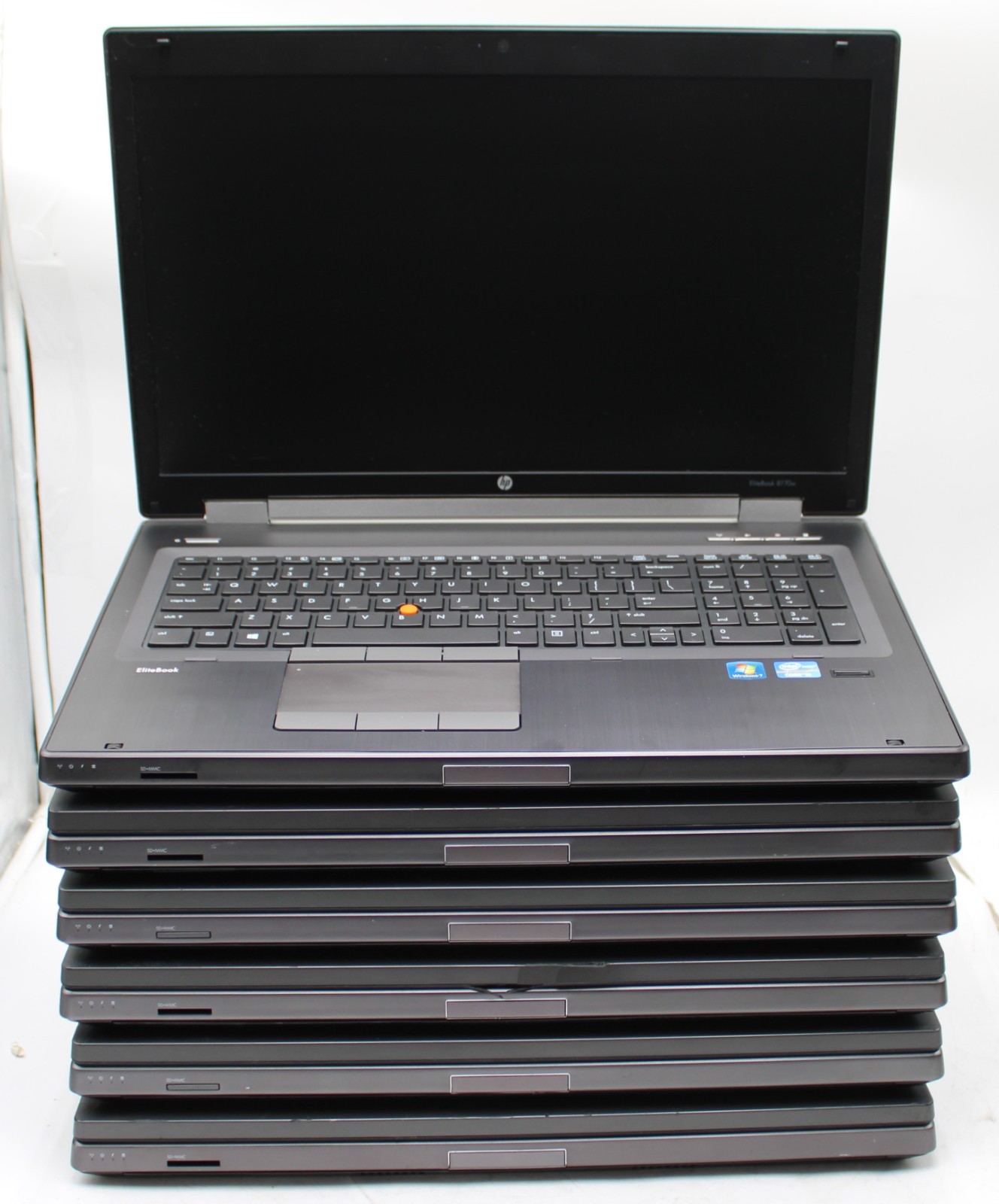 Lot of 6) HP EliteBook 8770W Workstation i5-3360M Quadro 4000M no RAM/HD/OS/Batt