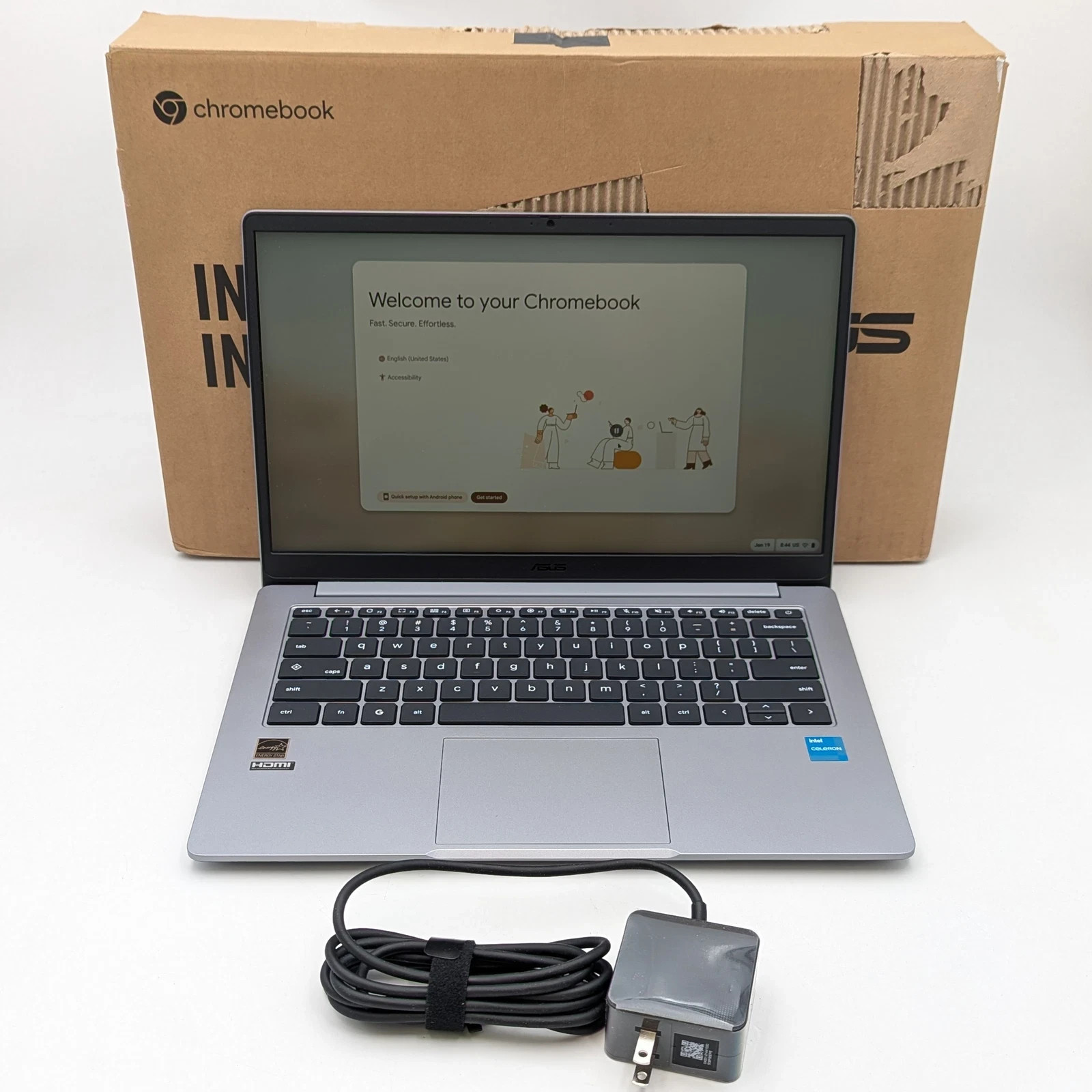 ASUS Chromebook CX1405CKA-CL464 14″ N4500 4GB DDR4 64GB eMMC Chrome OS