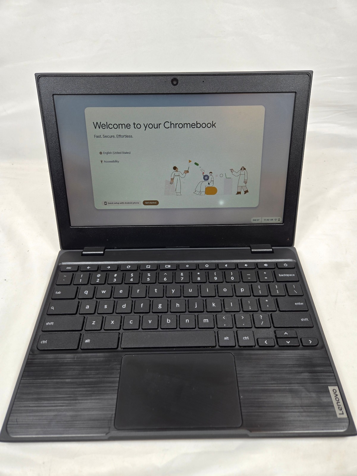 Lenovo Chromebook 100e 2nd Gen AST AMD-A4 4GB RAM 32GB eMMC *Read*