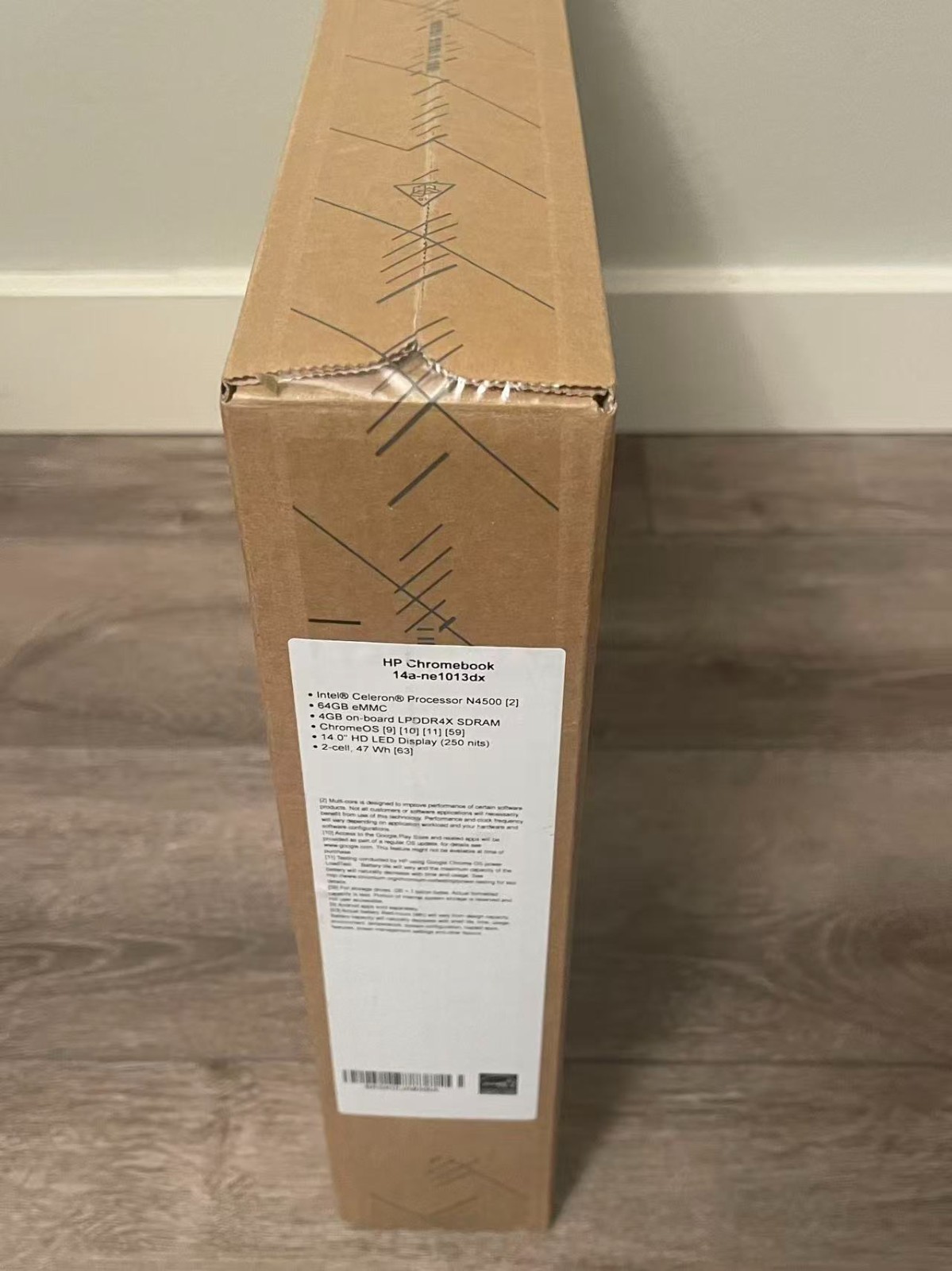 NEW HP 14″ Chromebook – Intel Celeron – 4GB Memory – 64GB eMMC – Modern Grey