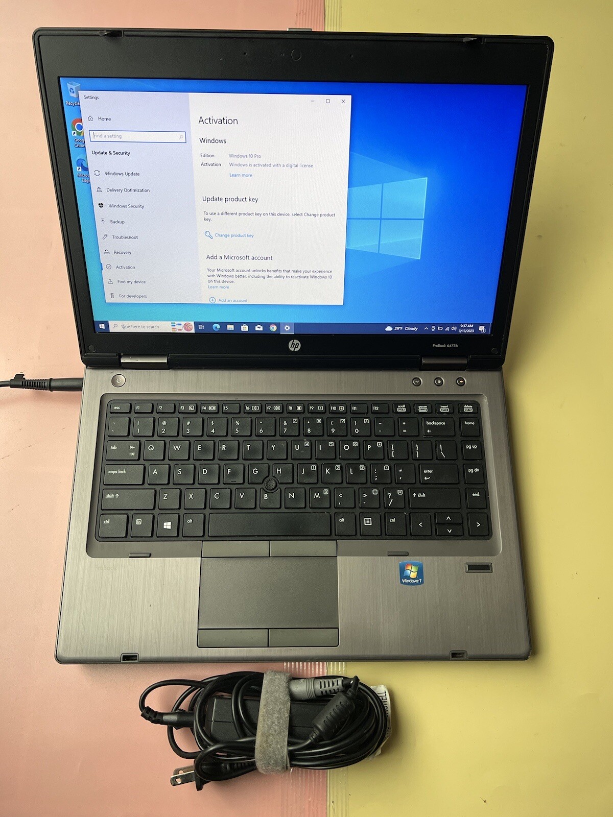 HP Probook 6475b AMD A4-4300M with Radeon Graphics 2.50GHz 4GB RAM 120GB SSD