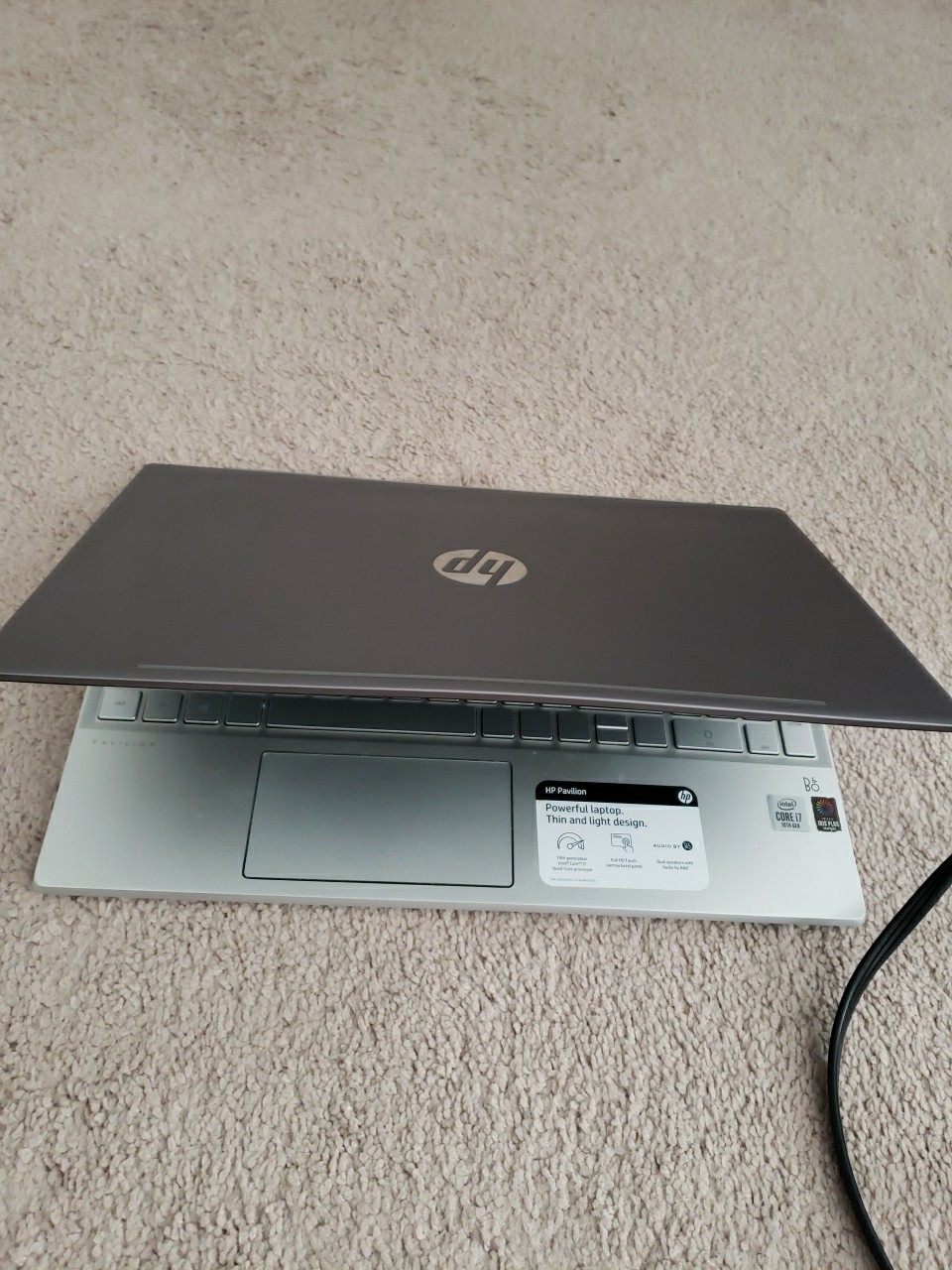 HP Pavilion 15.6-inch Touchscreen Laptop 10th Gen Intel Core I7-1065G7